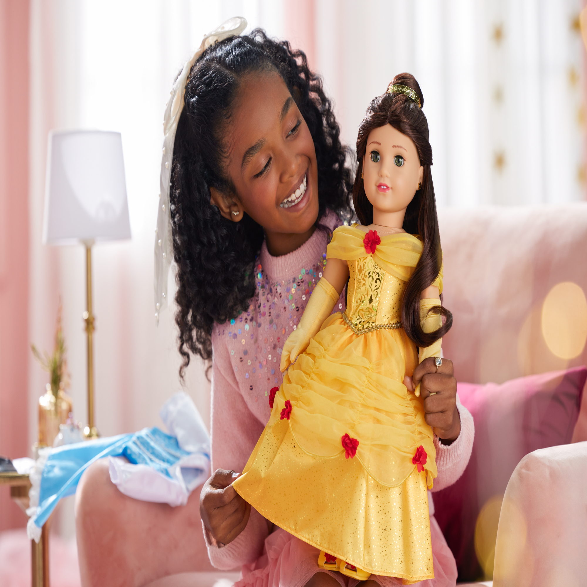 American Girl Disney Princess Belle 18-Inch Doll - Image 13