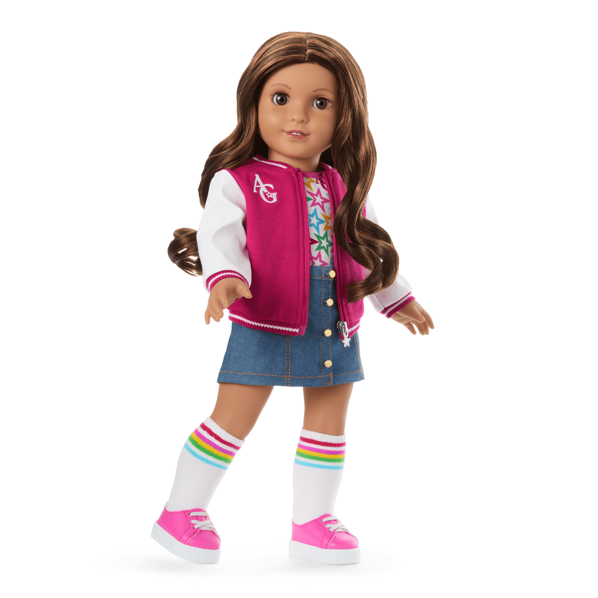 Truly Me 18-Inch Doll #117, Puppy, Mini Backpack & Accessories Ag Star Squad Bundle - Image 2