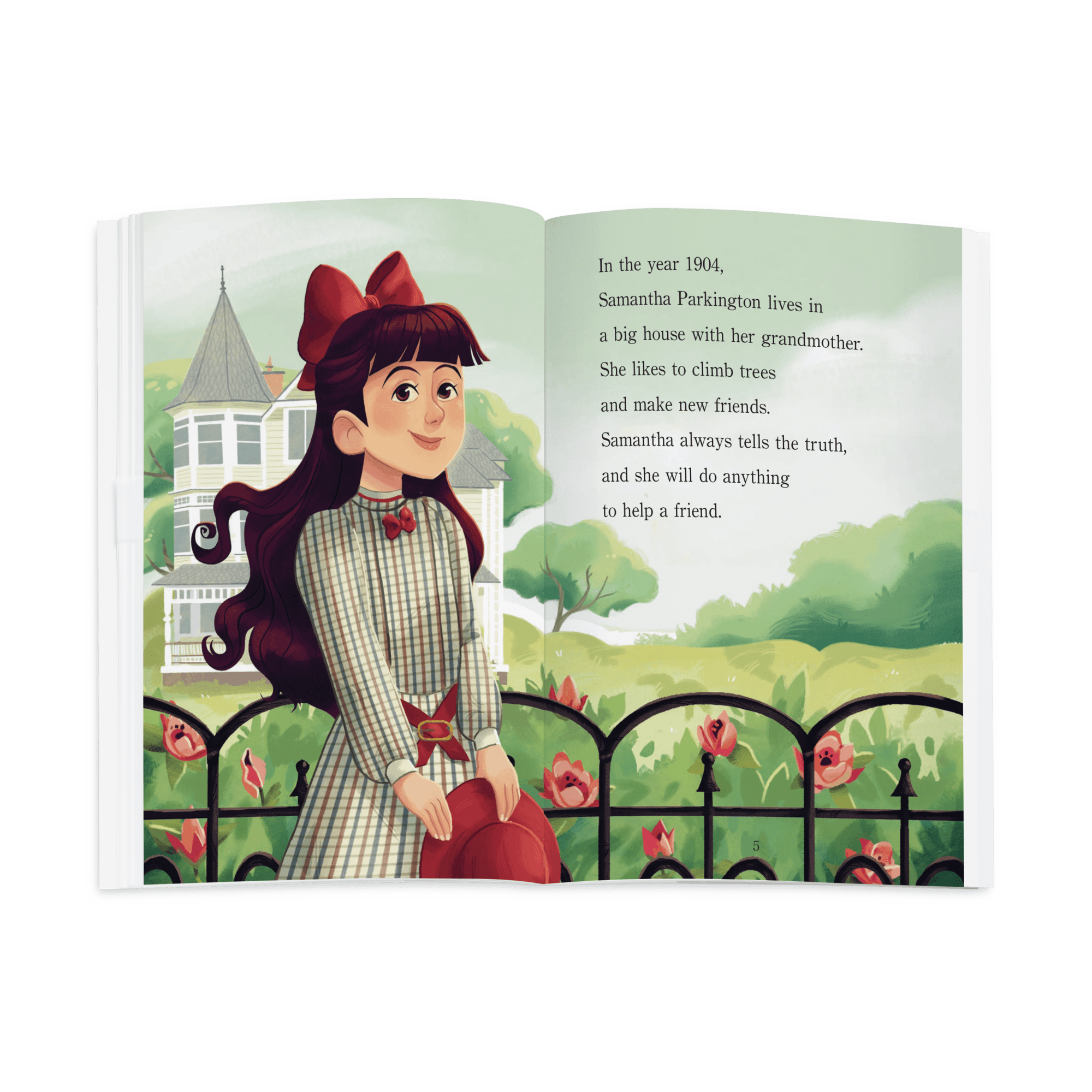 Step Into Reading Step 3 Book: Samantha Helps A Friend (Historical Characters) - Image 2