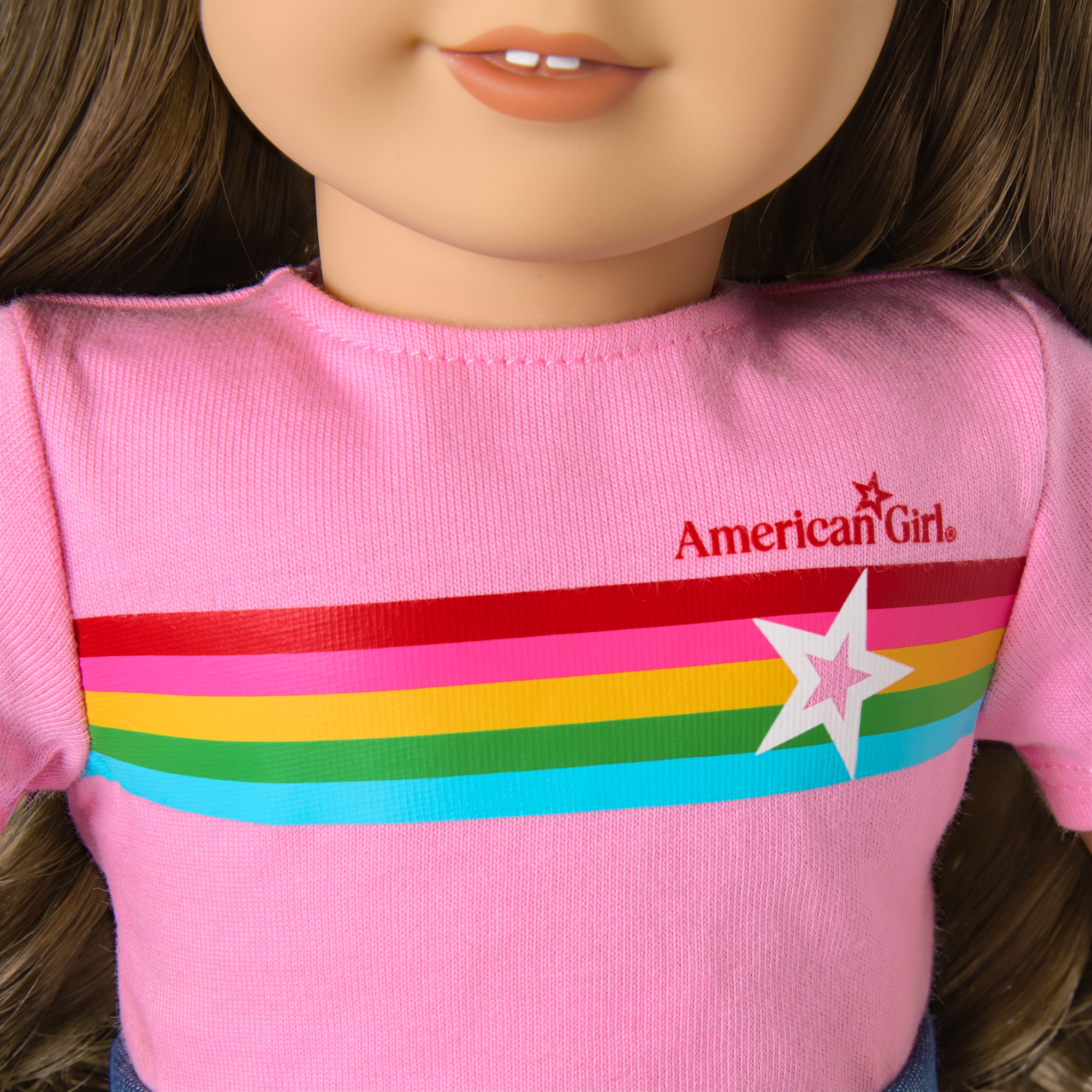 Truly Me 18-Inch Doll #126 With Wavy Brown Hair - Image 10
