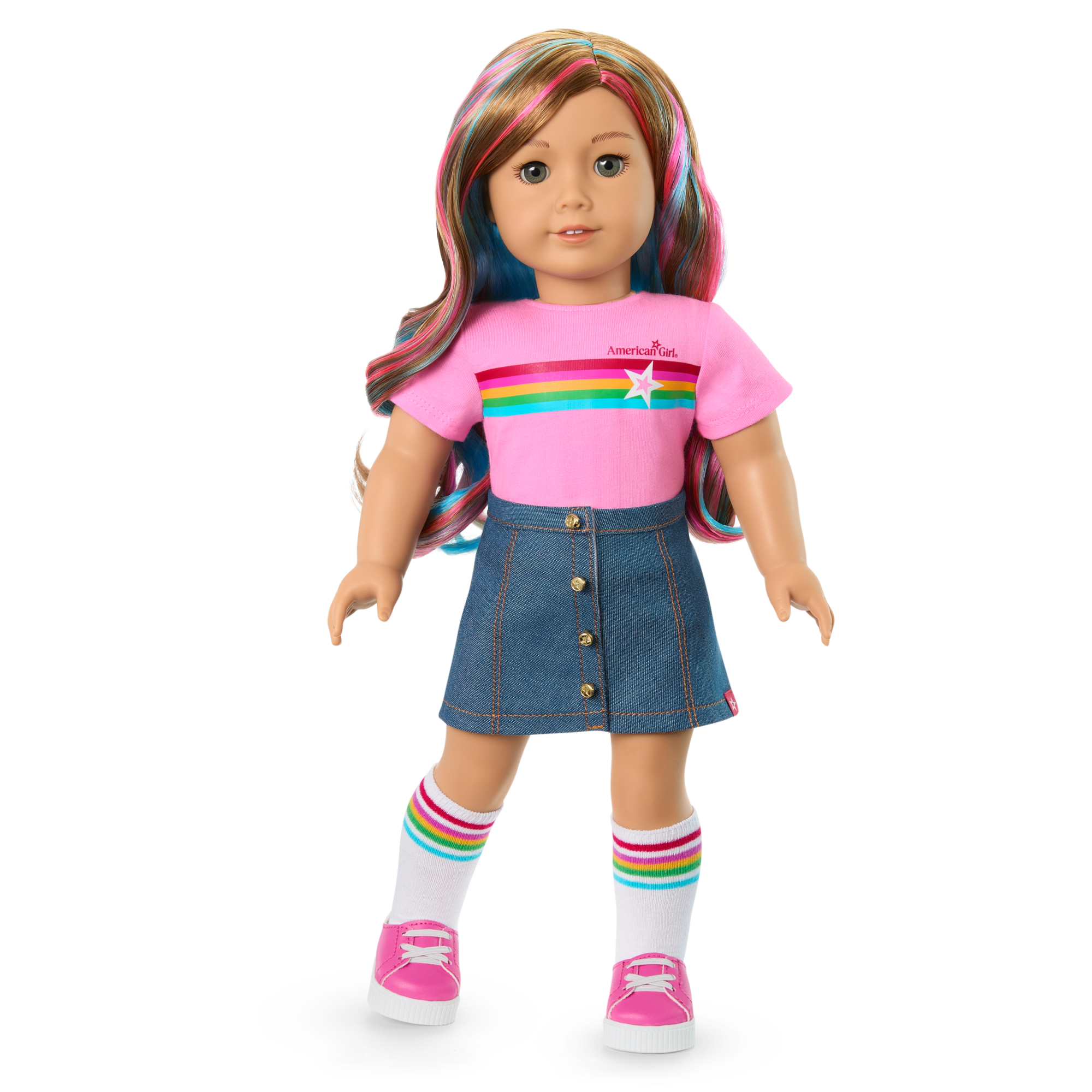 Truly Me 18-Inch Doll #101, Puppy, Mini Backpack & Accessories Ag Star Squad Bundle - Image 11