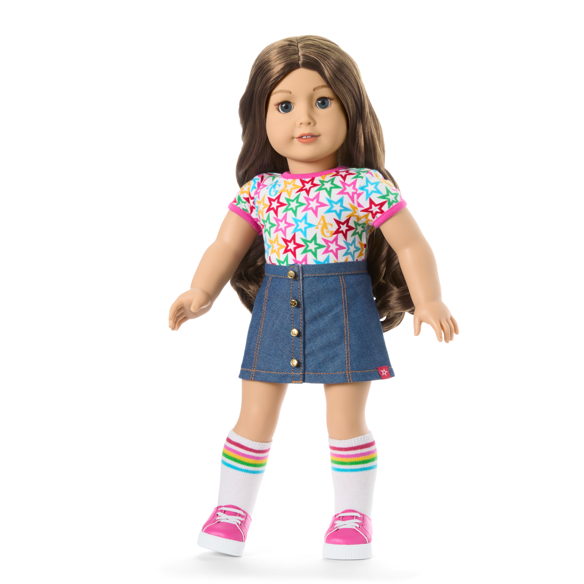 Truly Me 18-Inch Doll #126, Puppy, Mini Backpack & Accessories Ag Star Squad Bundle - Image 9