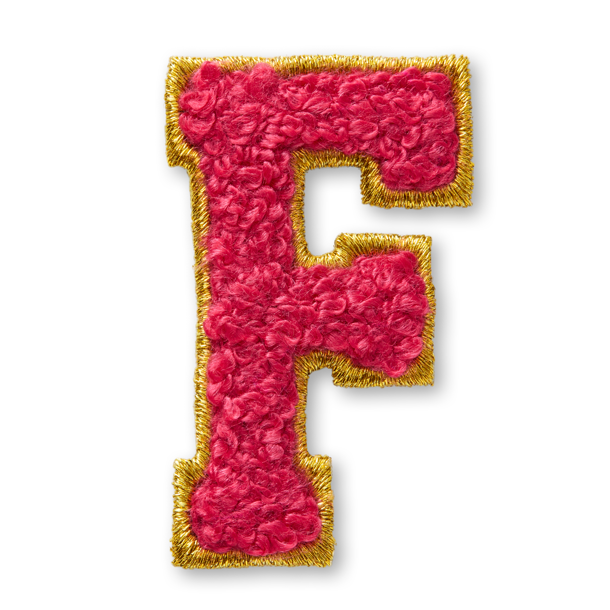 Ag Letter F Stick-On Patch