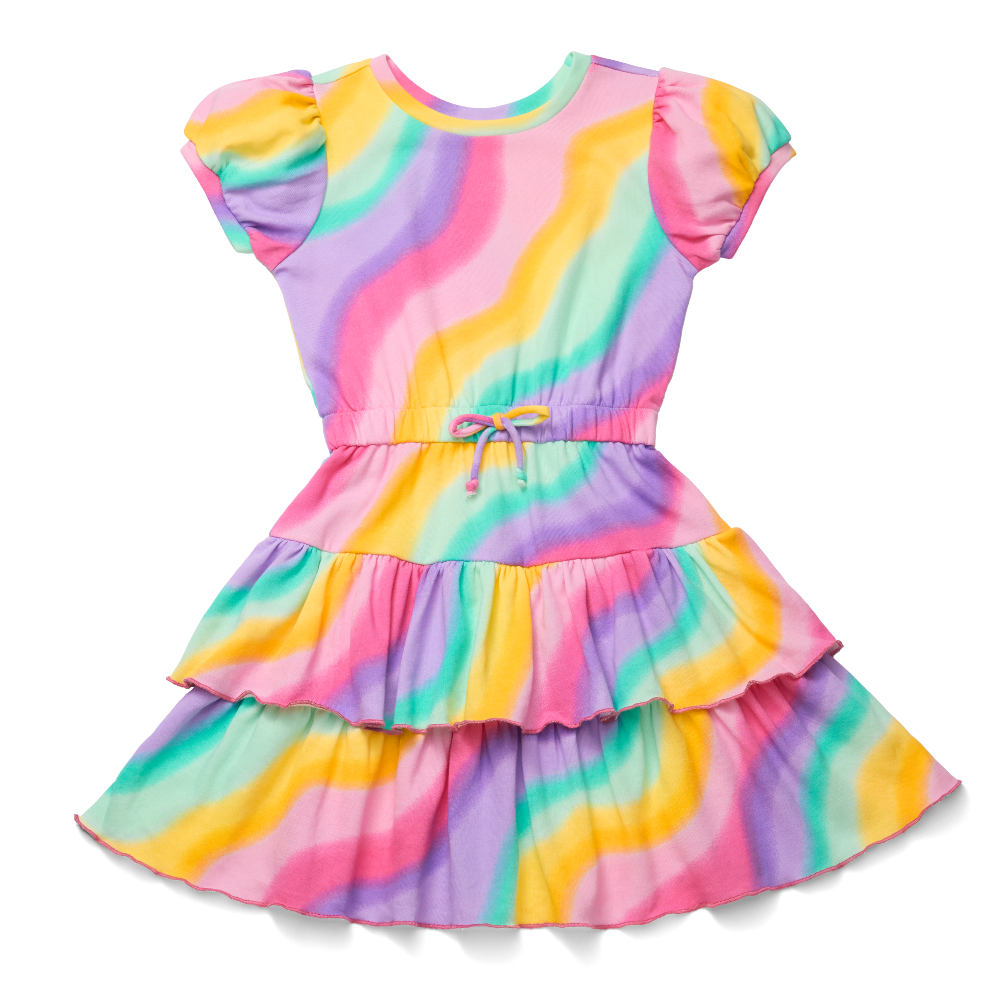 Summer's Rainbow Swirl Dress For Girls (Girl Of The Year 2025) - Image 6