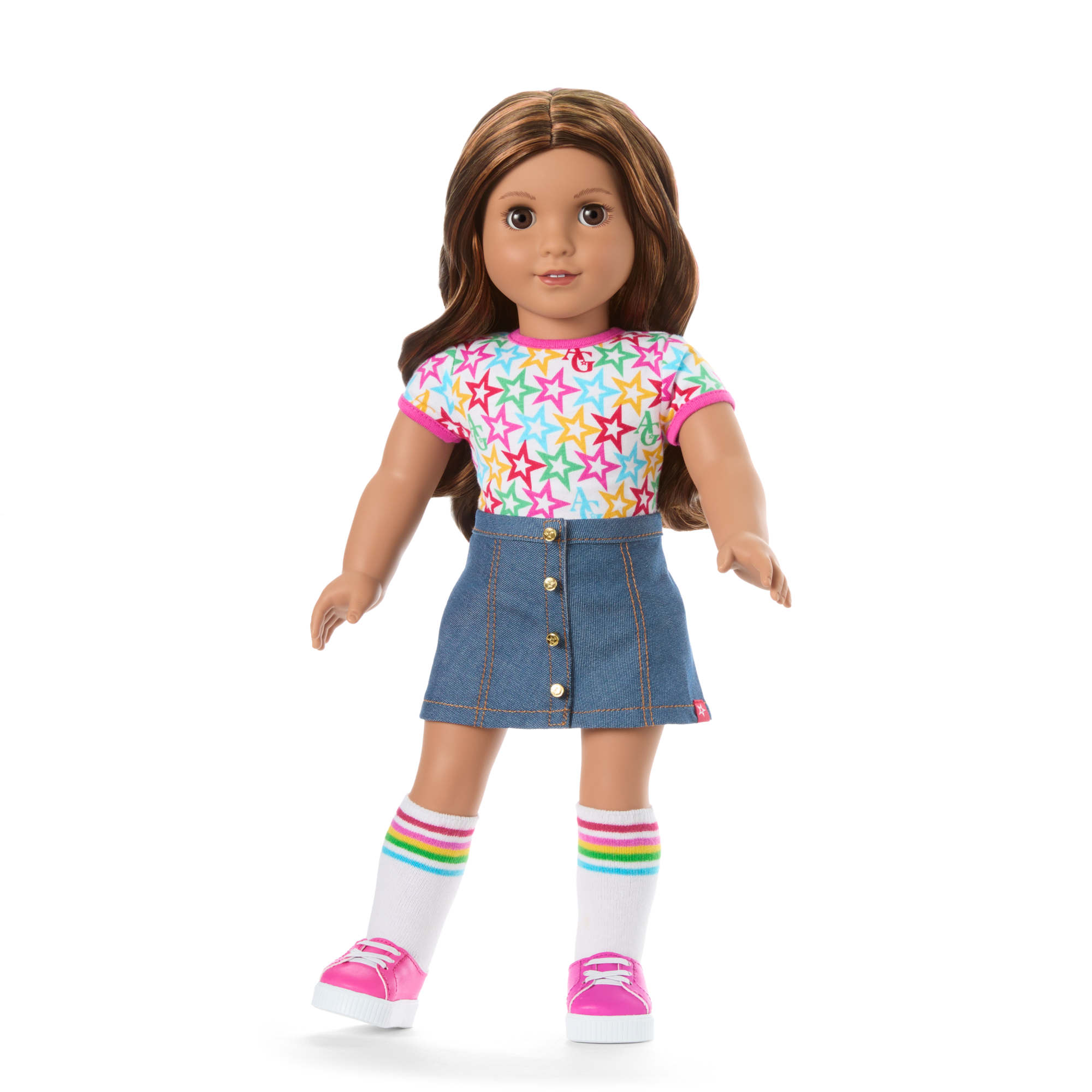 Truly Me 18-Inch Doll #117, Puppy, Mini Backpack & Accessories Ag Star Squad Bundle - Image 9