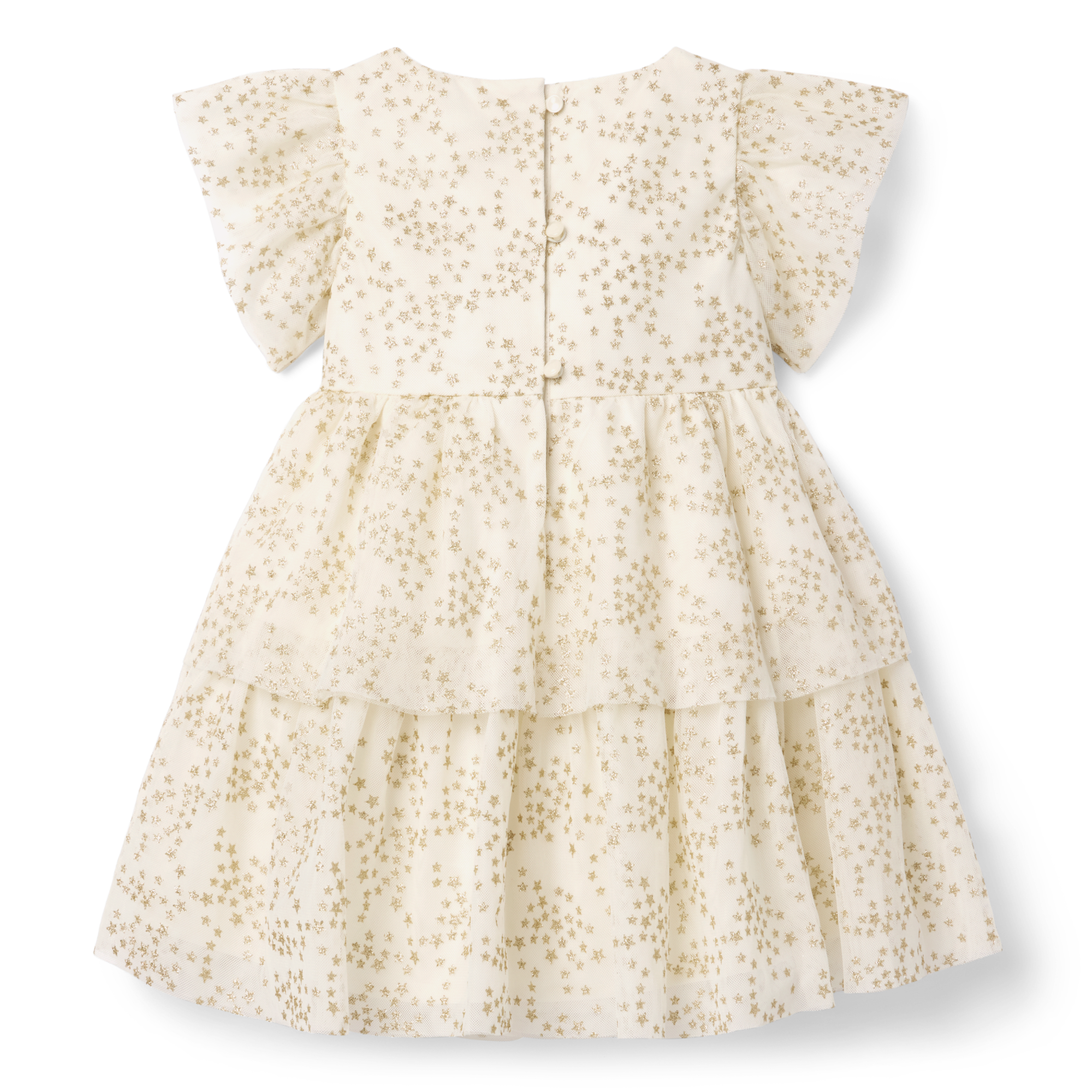 American Girl X Janie And Jack Sparkly Cream Celebration Dress For Little Girls & Girls - Image 7