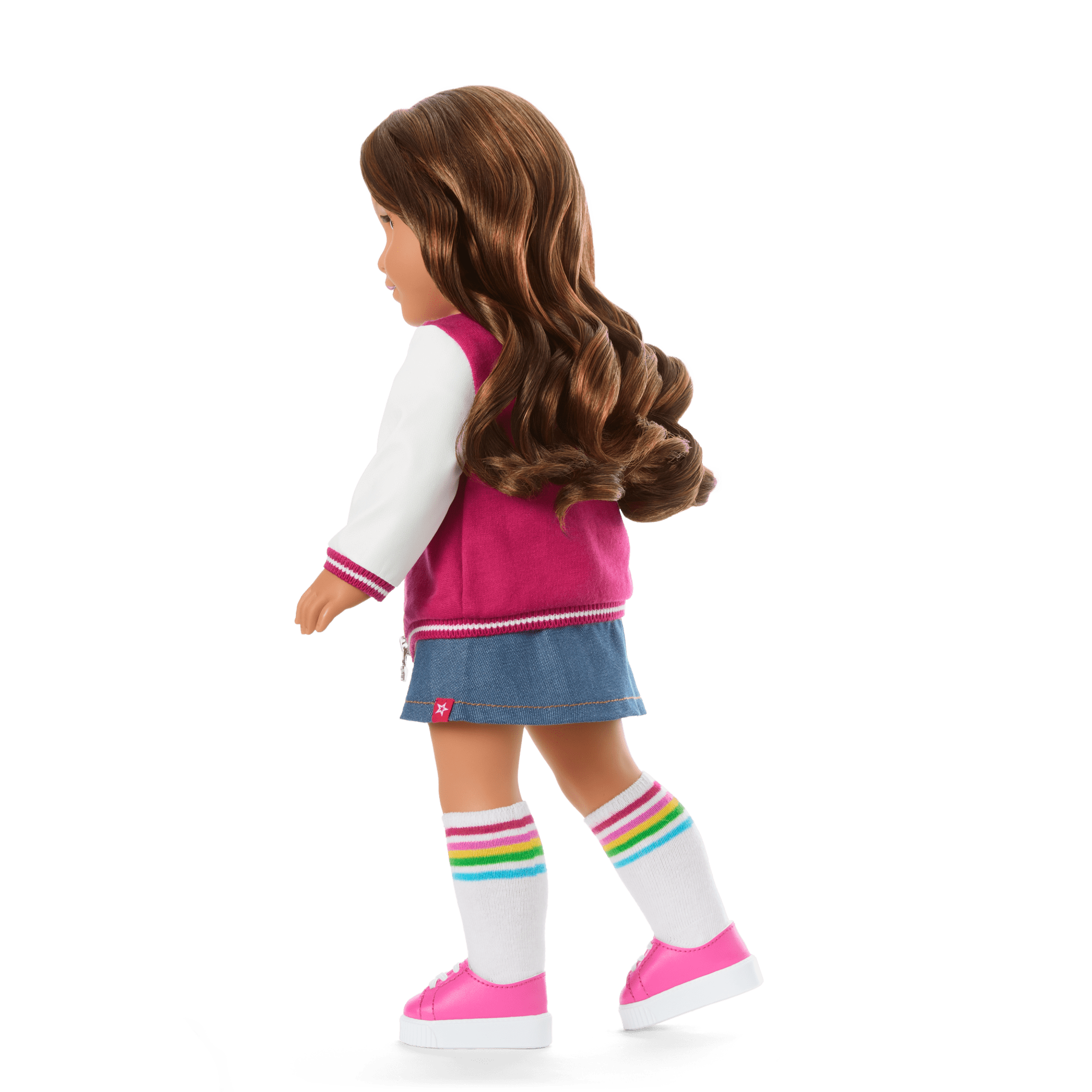 Truly Me 18-Inch Doll #117, Puppy, Mini Backpack & Accessories Ag Star Squad Bundle - Image 3