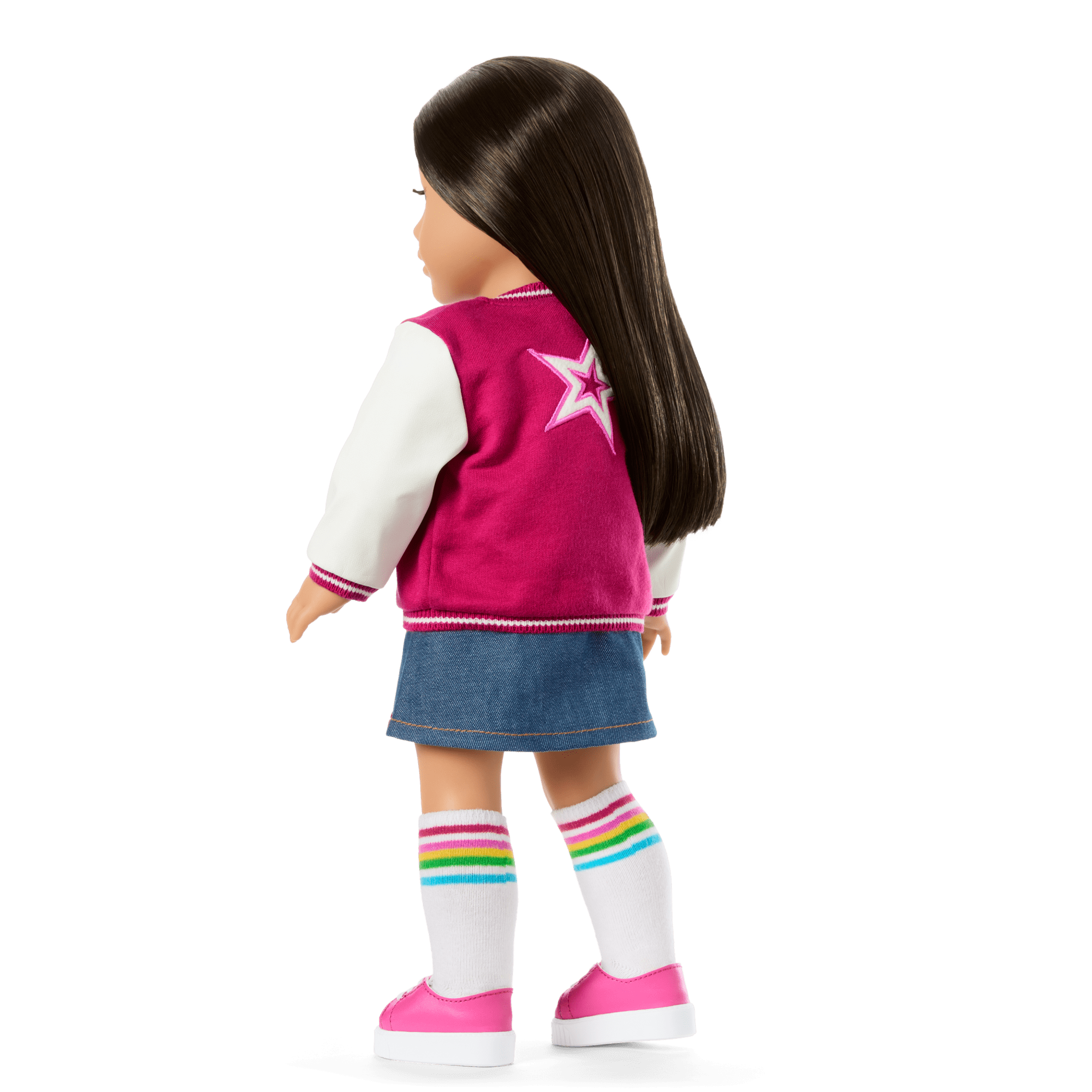 Truly Me 18-Inch Doll #124 With Straight Black-Brown Hair - Image 13