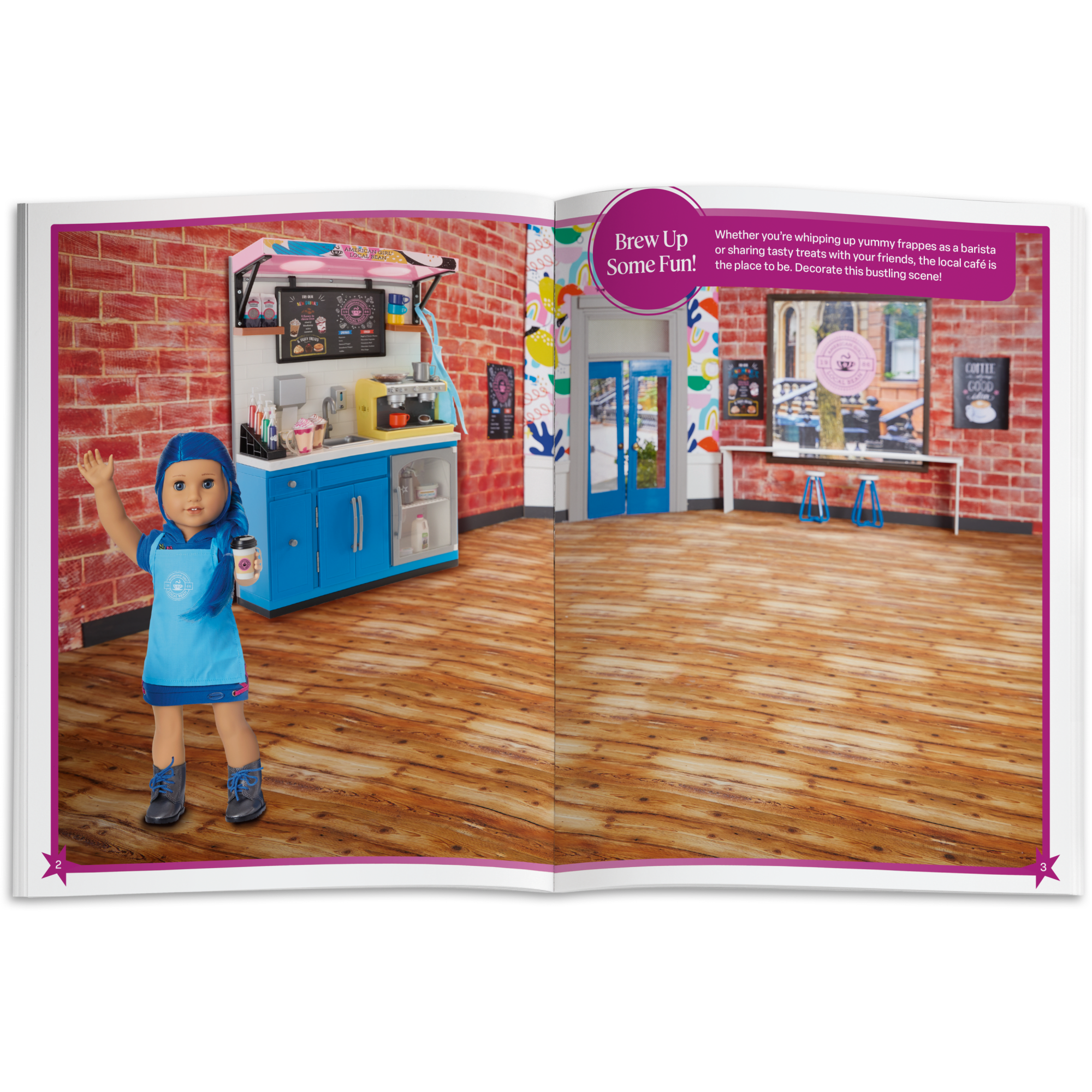 American Girl Create Your World Sticker Book - Image 2