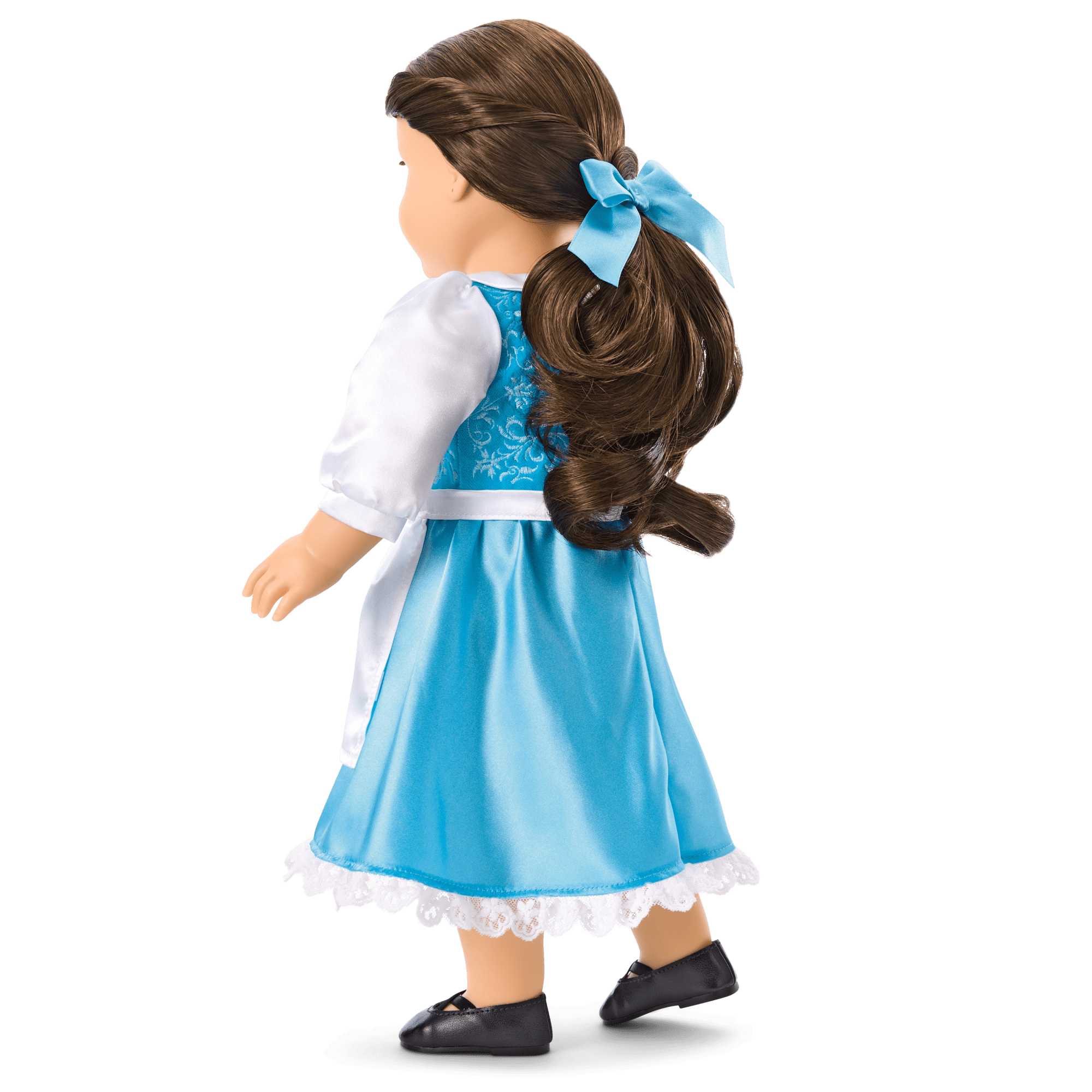 American Girl Disney Princess Belle Blue Dress, Mrs. Potts, Chip & Accessories For 18-Inch Dolls - Image 3