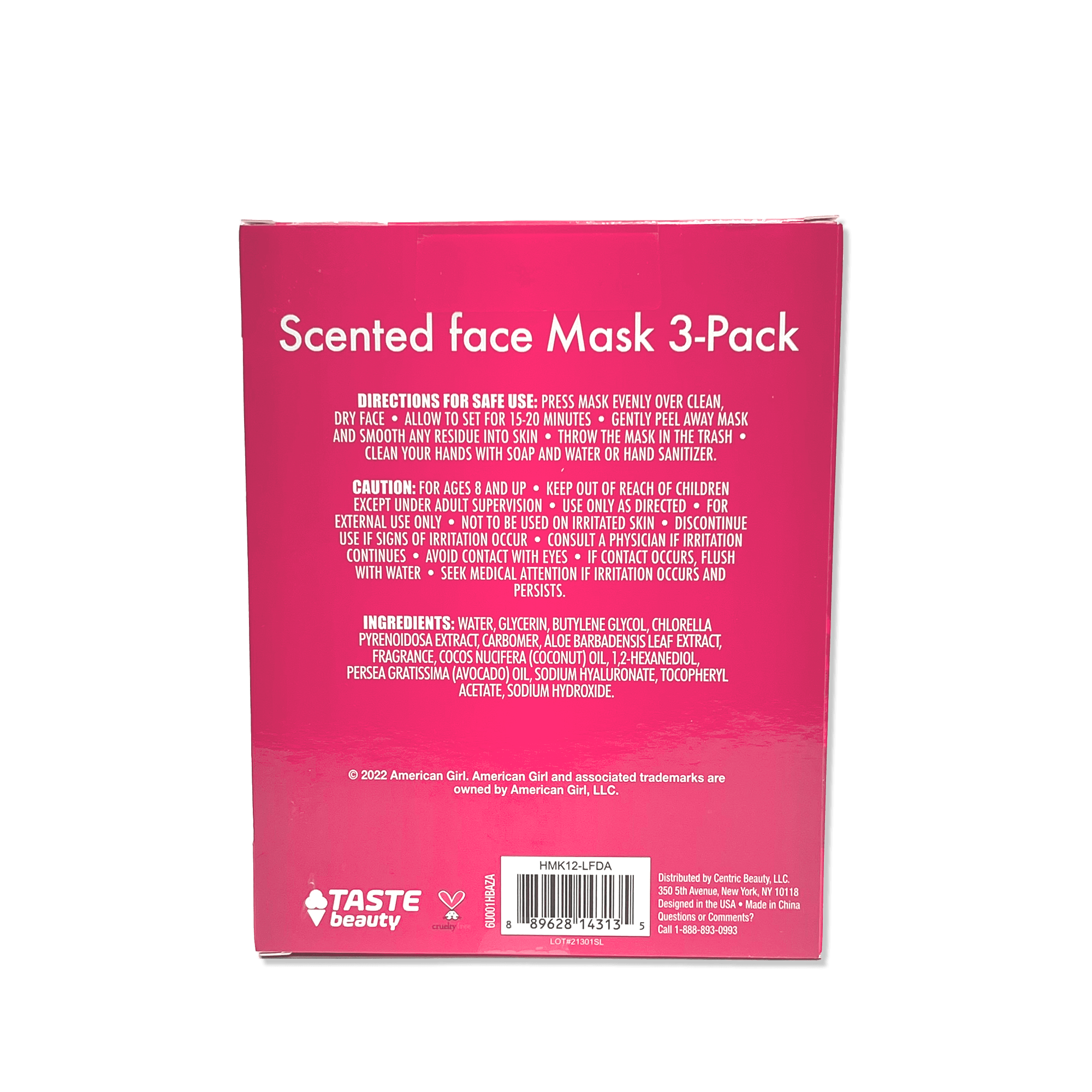 Scented Spa Mask 3-Pack For Girls - Image 3