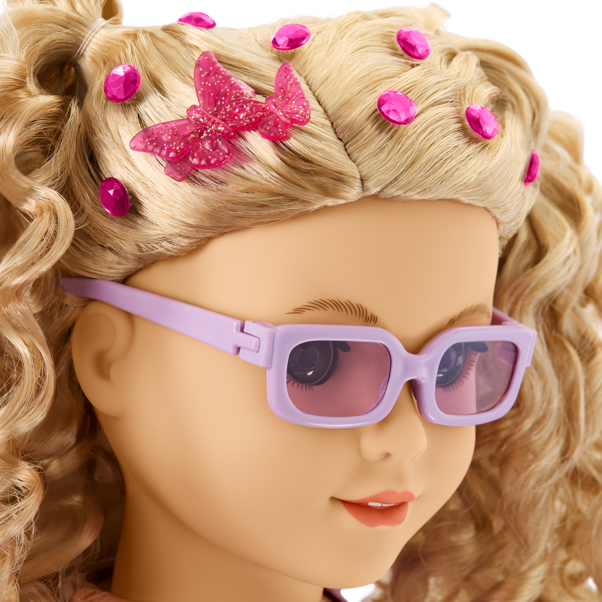 Colorful Teddy Bear Backpack & Accessory Set For 18-Inch Dolls - Image 9