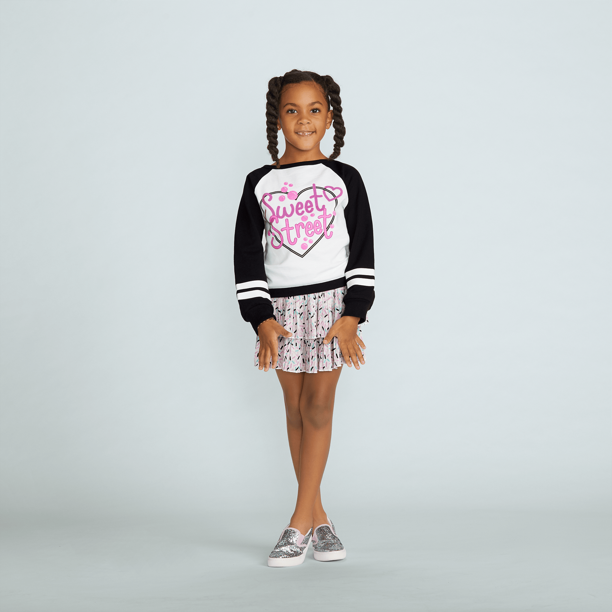 Sweet Street Sweatshirt For Girls - Image 4
