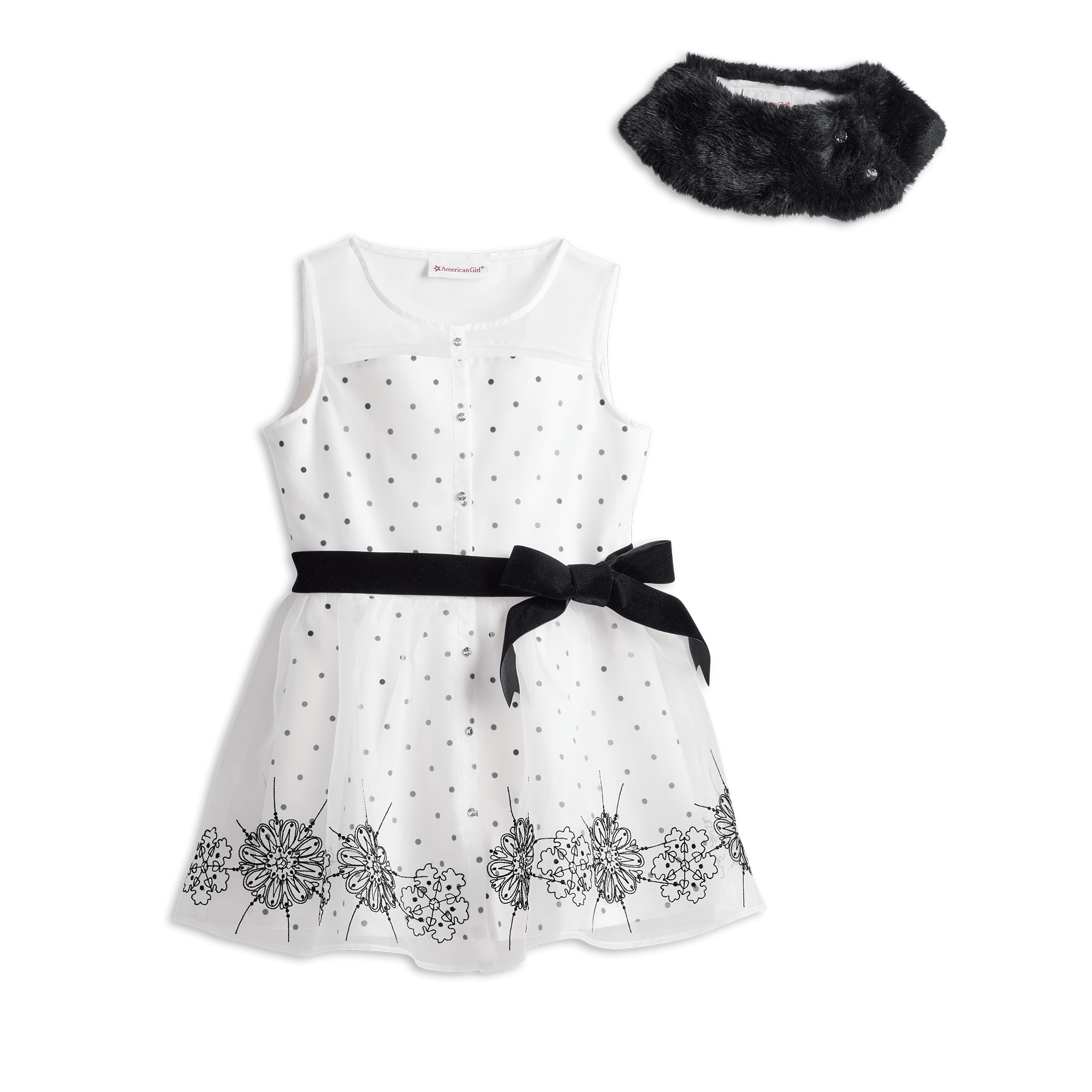 Let It Snow Tunic For Girls - Image 4