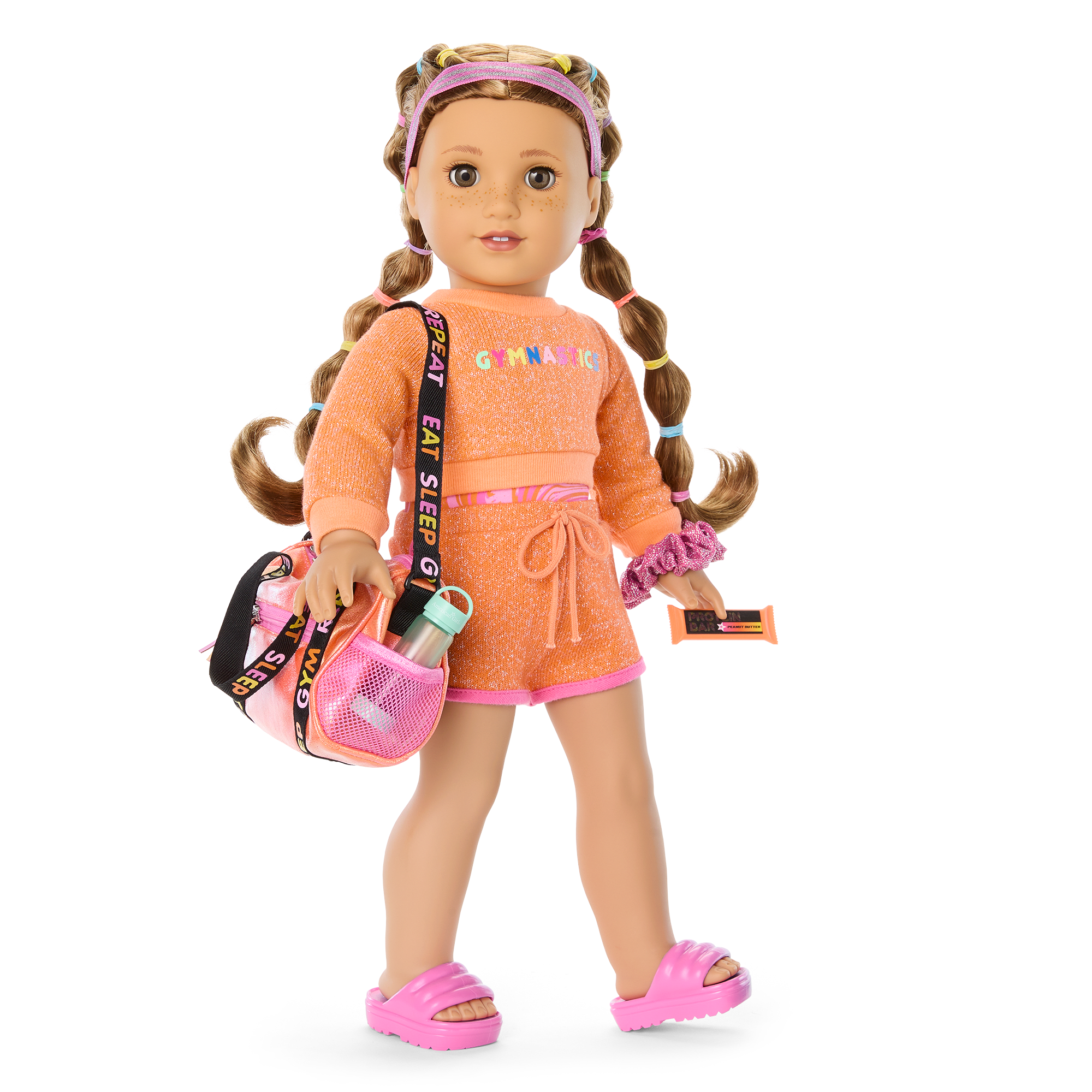Lila's Gym Bag & Gear For 18-Inch Dolls (Girl Of The Year 2024) - Image 6