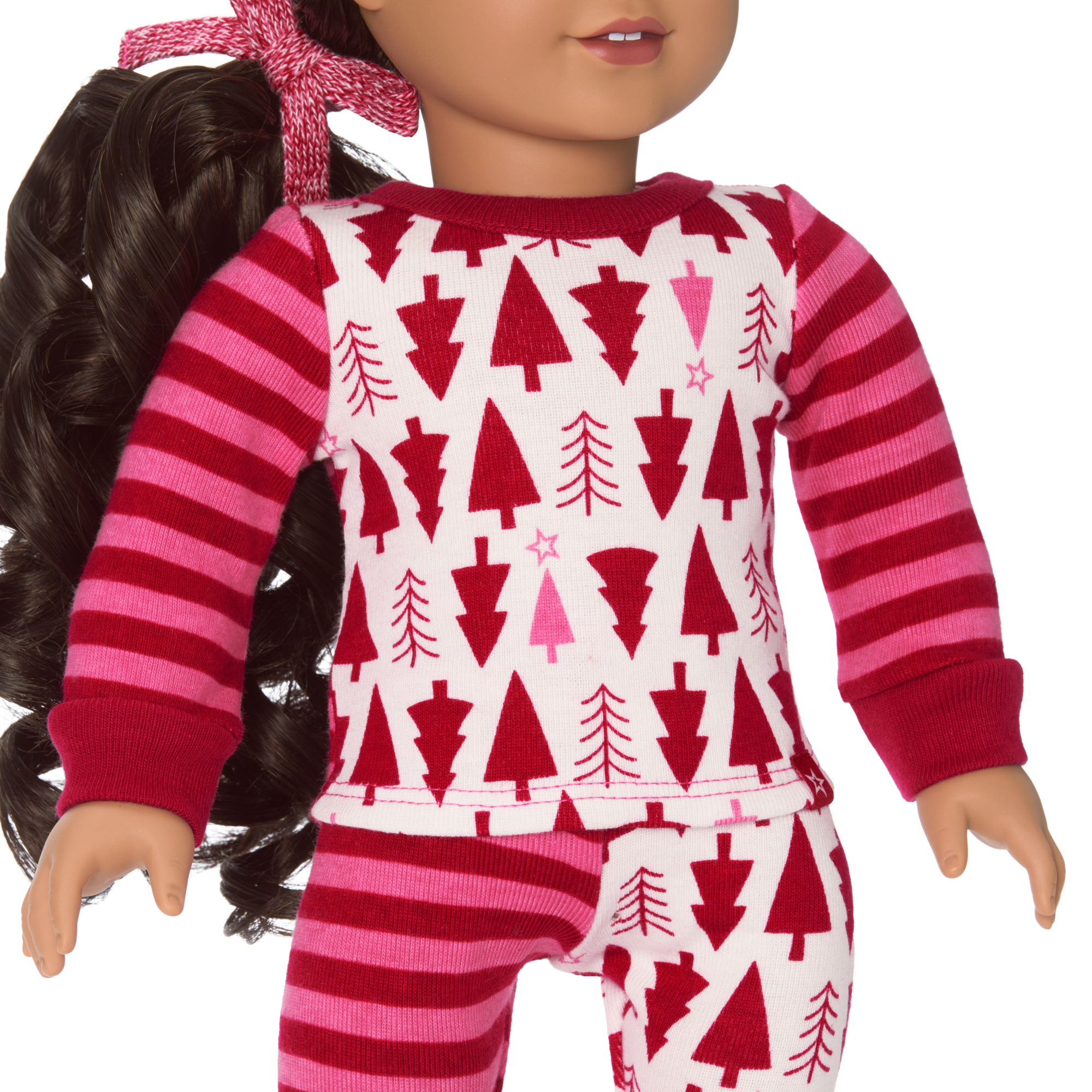 American Girl X Hanna Andersson Holiday Treetops Pajamas For Girls & 18-Inch Dolls - Image 14