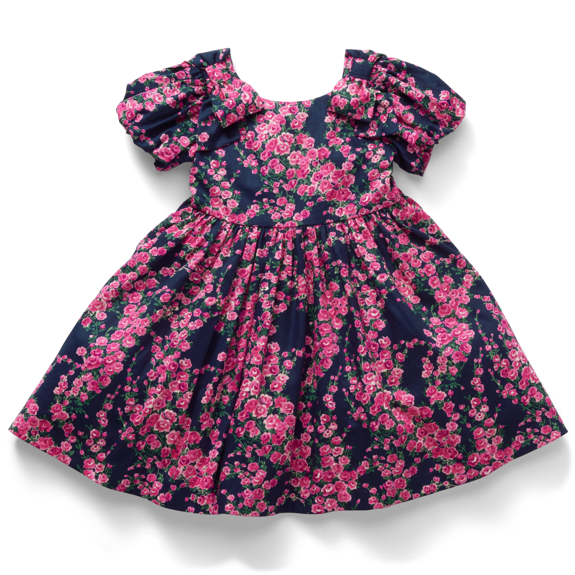 American Girl X Janie And Jack Rosy Cascade Party Dress For Girls - Image 2