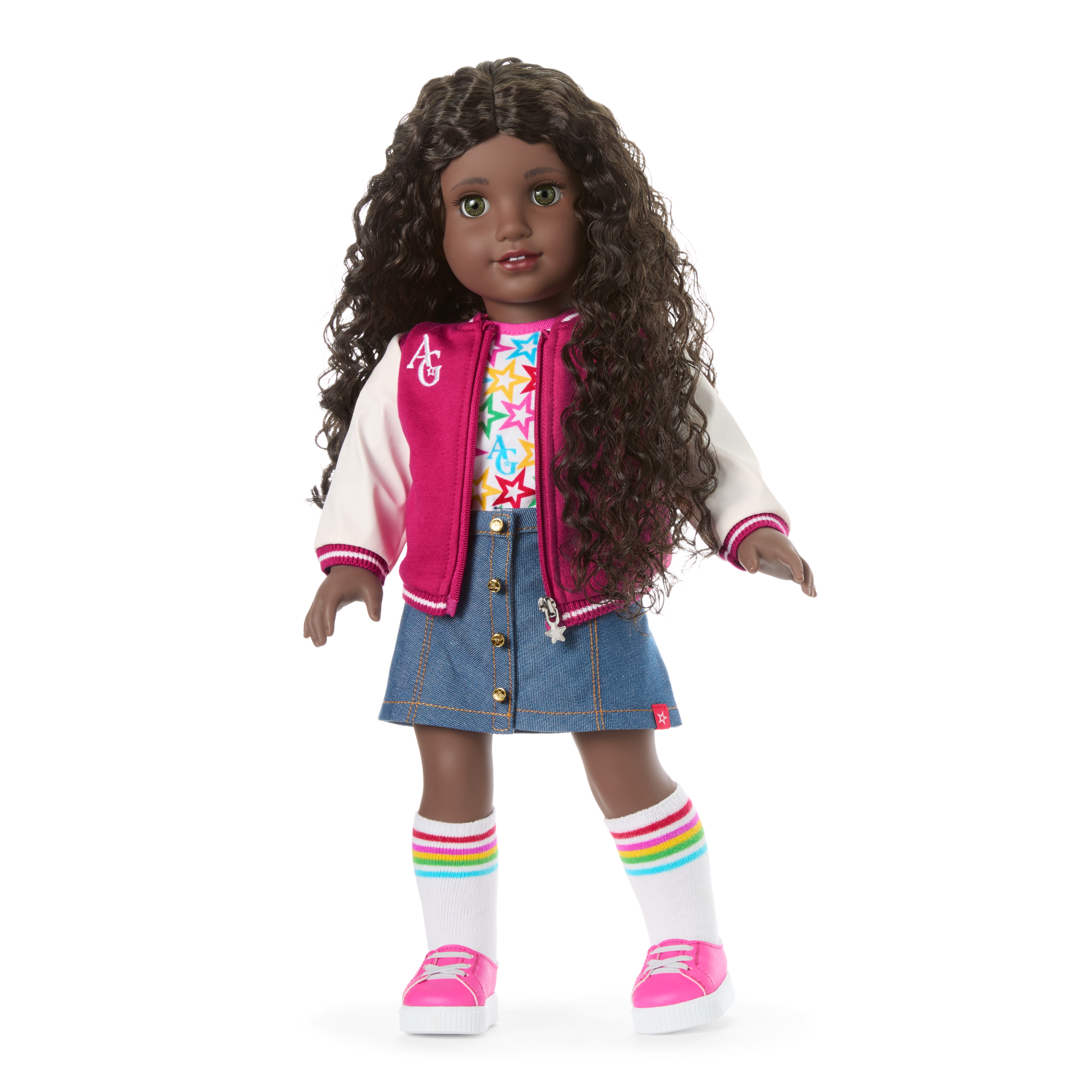 Truly Me 18-Inch Doll #127, Puppy, Mini Backpack & Accessories Ag Star Squad Bundle - Image 2