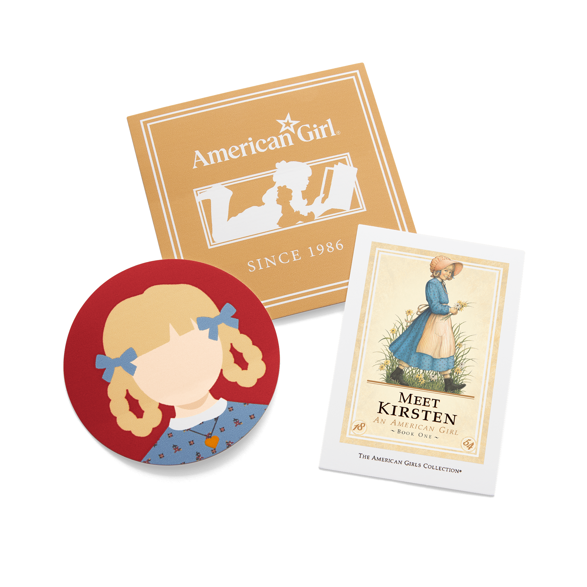 Kirsten Larson Vinyl Sticker Pack (Historical Characters)