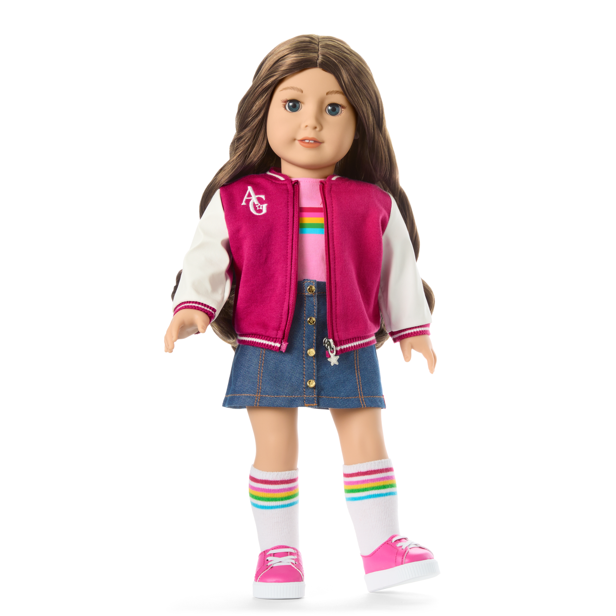 Truly Me 18-Inch Doll #126 With Wavy Brown Hair - Image 12