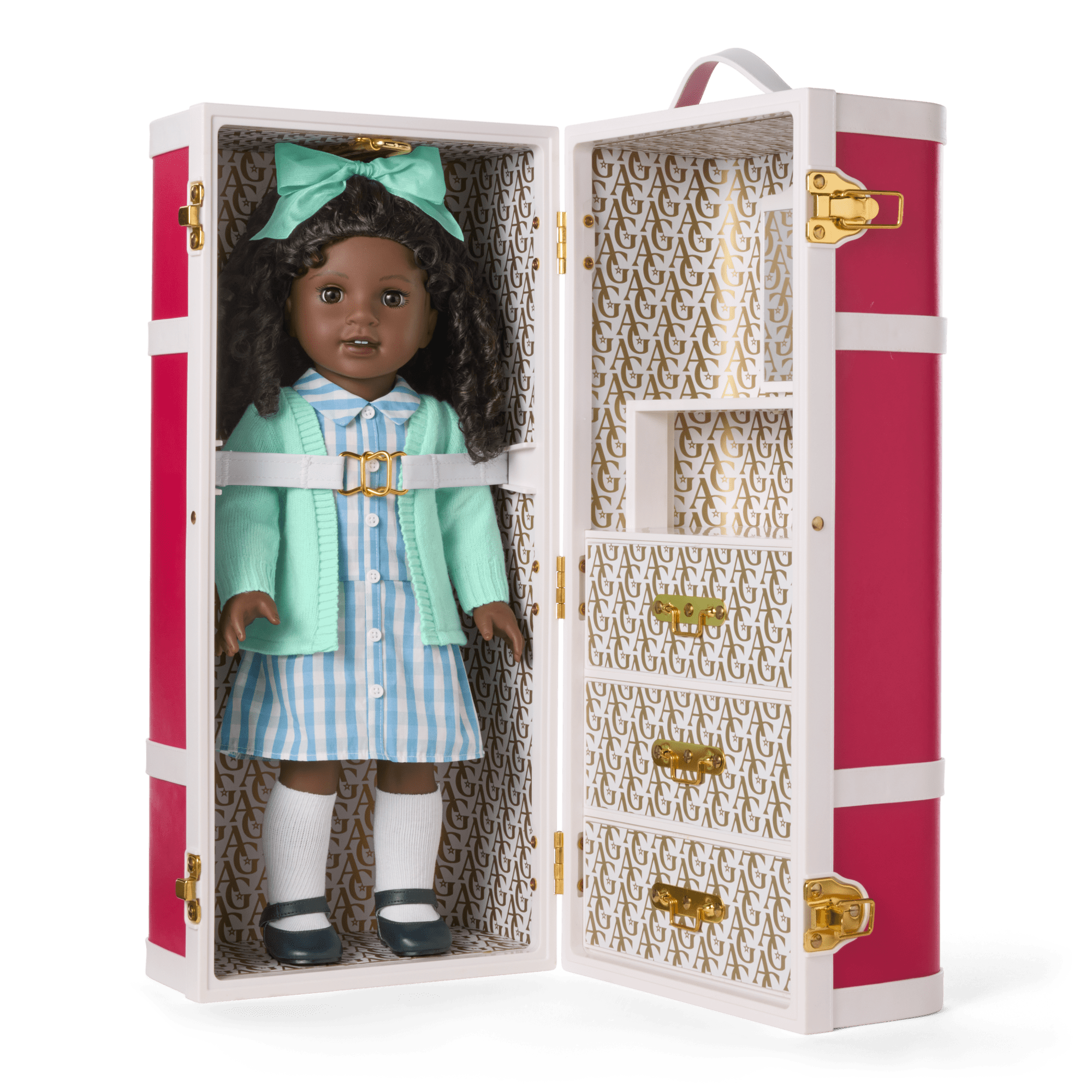 American Girl Doll Storage Trunk - Image 16