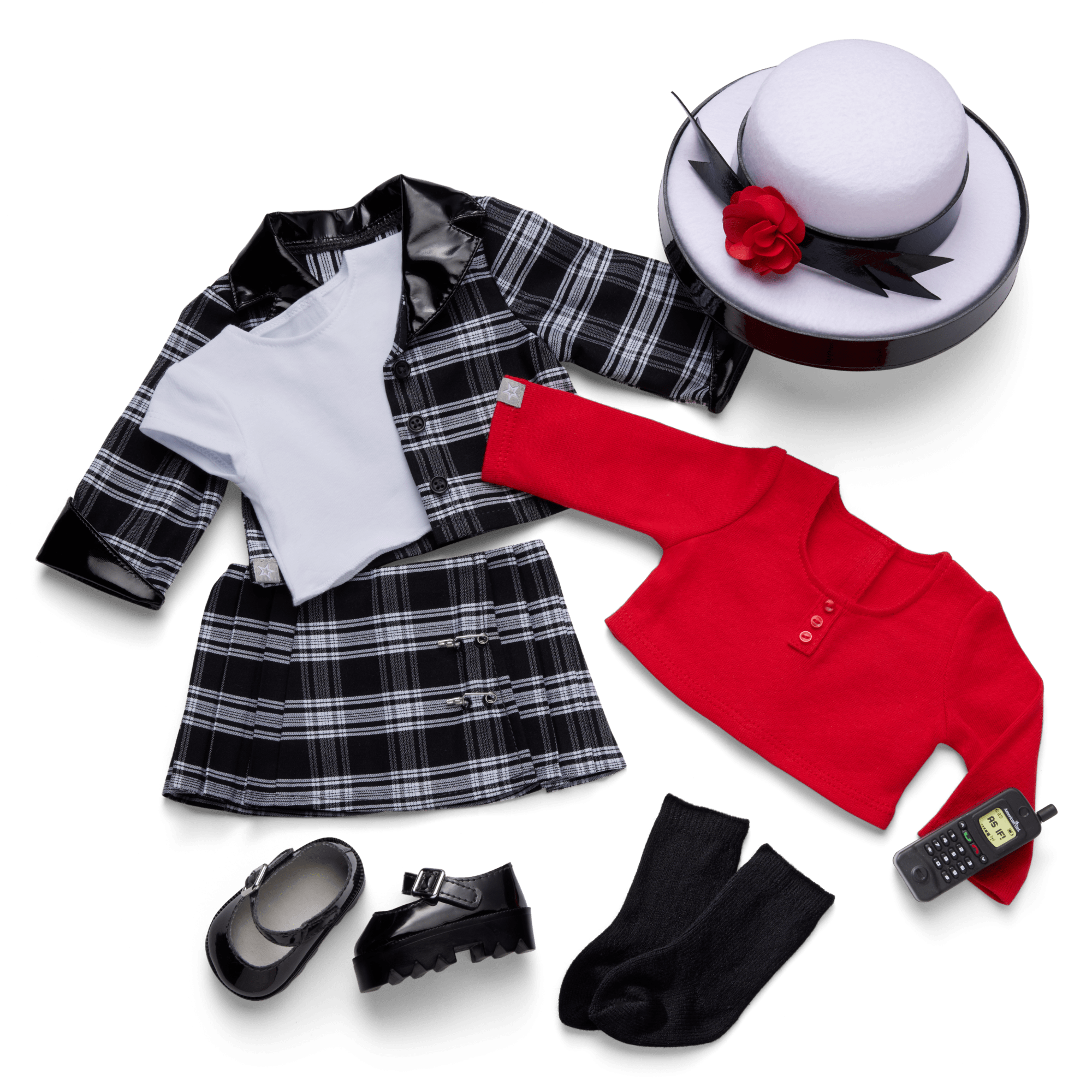 Dionne's Whatever! Clueless Outfit For 18-Inch Dolls By American Girl Collector Series