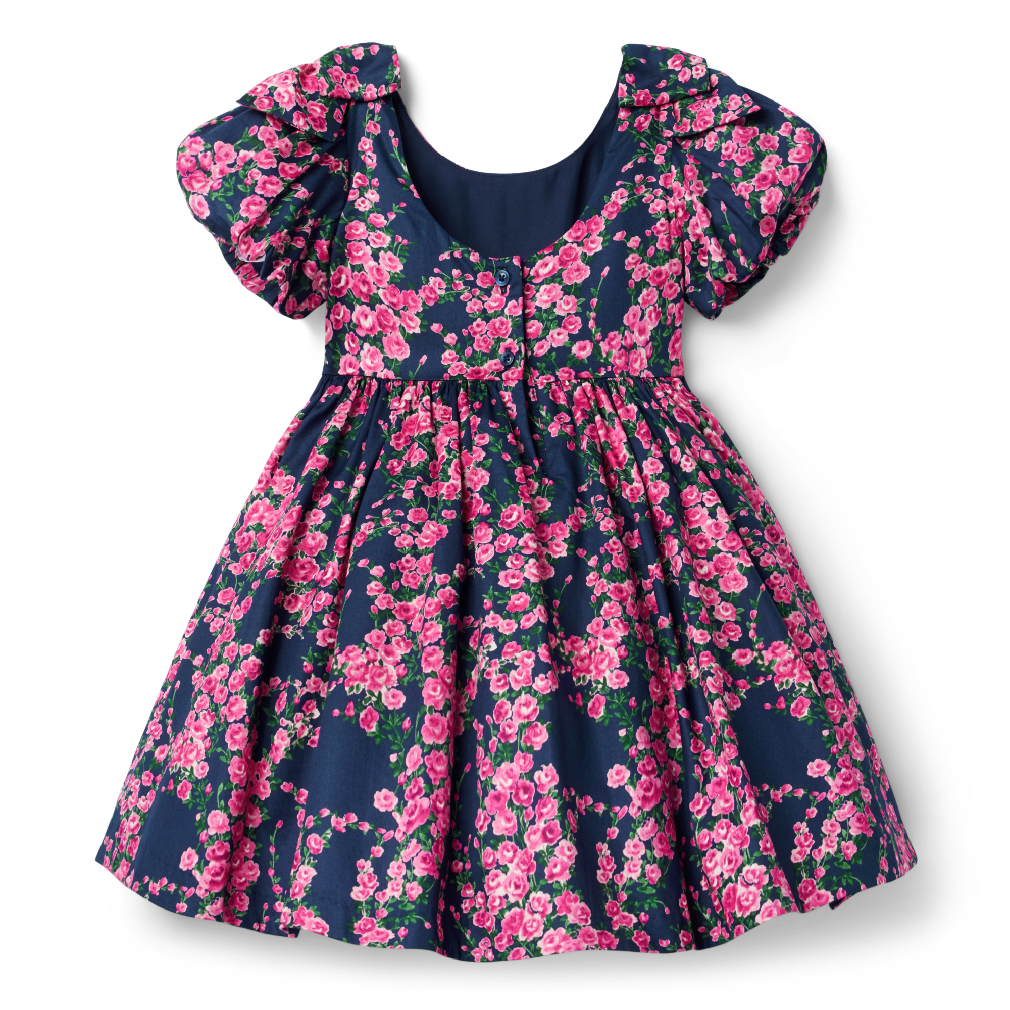 American Girl X Janie And Jack Rosy Cascade Party Dress For Girls - Image 5