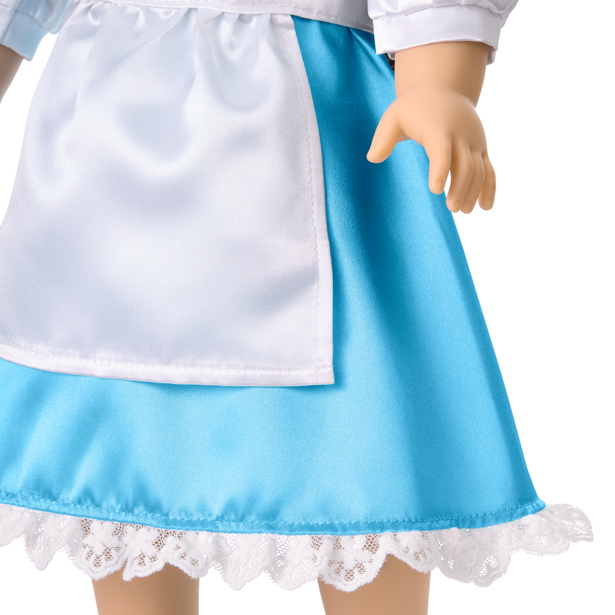 American Girl Disney Princess Belle Blue Dress, Mrs. Potts, Chip & Accessories For 18-Inch Dolls - Image 5