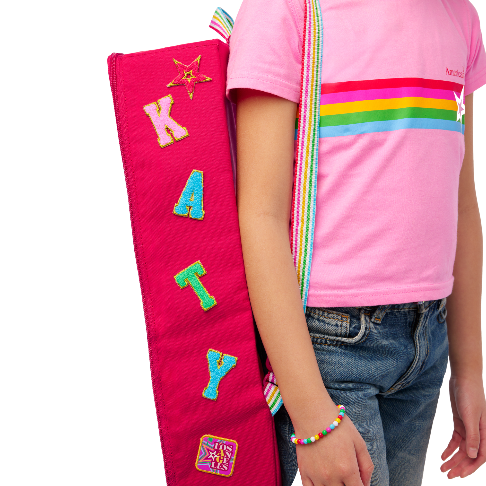 Ag Letter V Stick-On Patch - Image 2