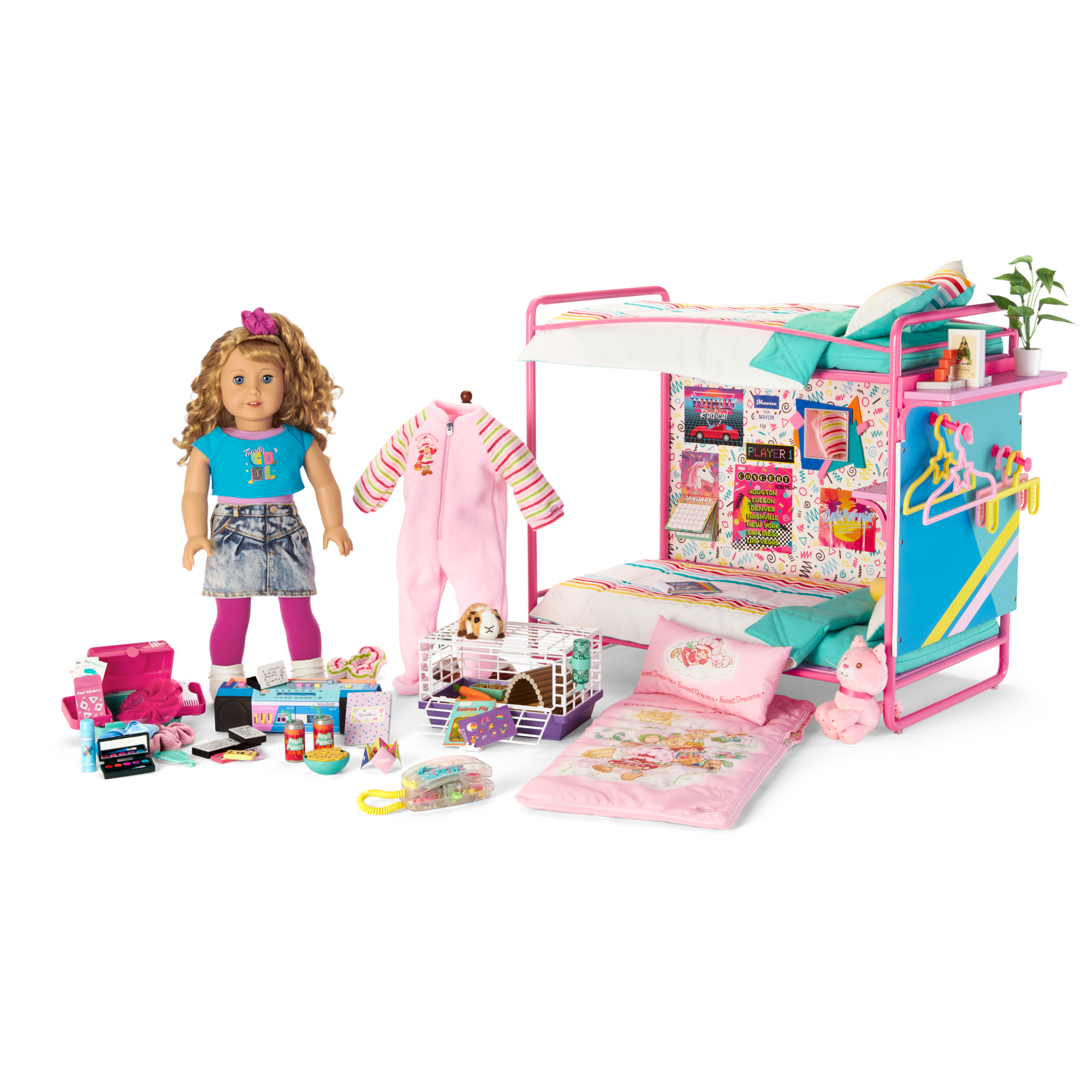 Courtney's Caboodles & Hair Accessories Kit For 18-Inch Dolls (Historical Characters) - Image 6