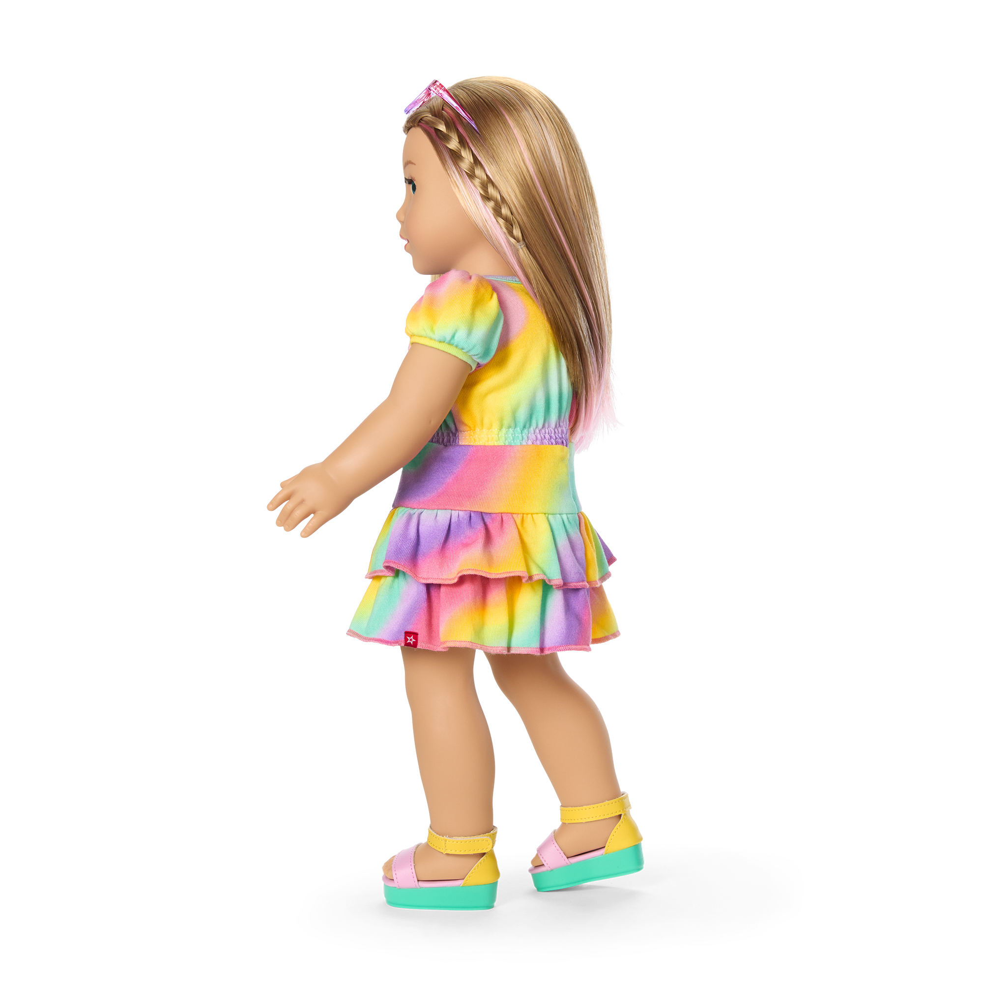 Summer's Rainbow Swirl Dress For Girls & 18-Inch Dolls + Summer Doll (Girl Of The Year 2025) - Image 2