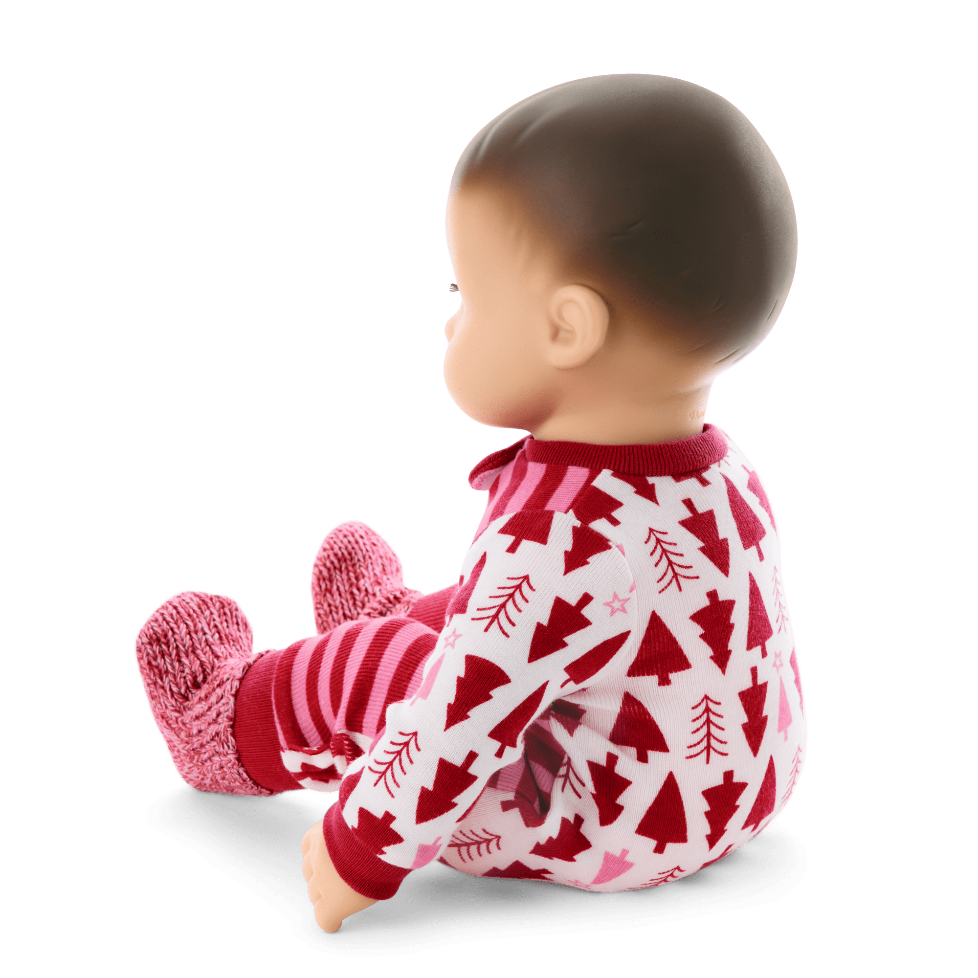 American Girl X Hanna Andersson Holiday Treetops Pajamas For Bitty Baby Dolls - Image 3