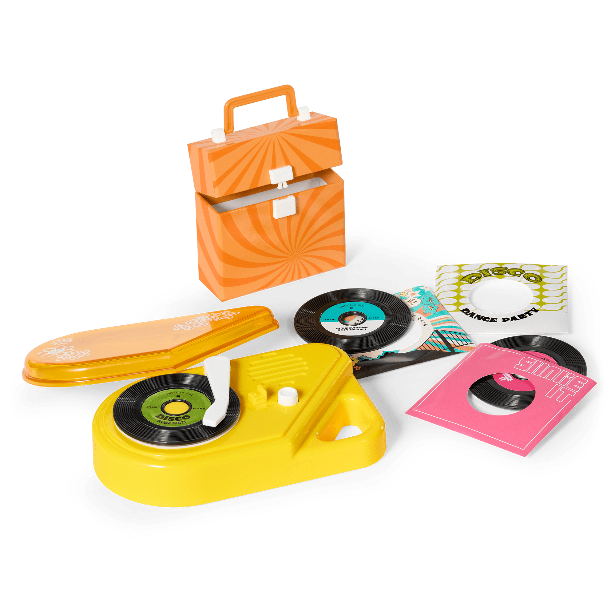Julie's Record Player & Accessories For 18-Inch Dolls (Historical Characters)