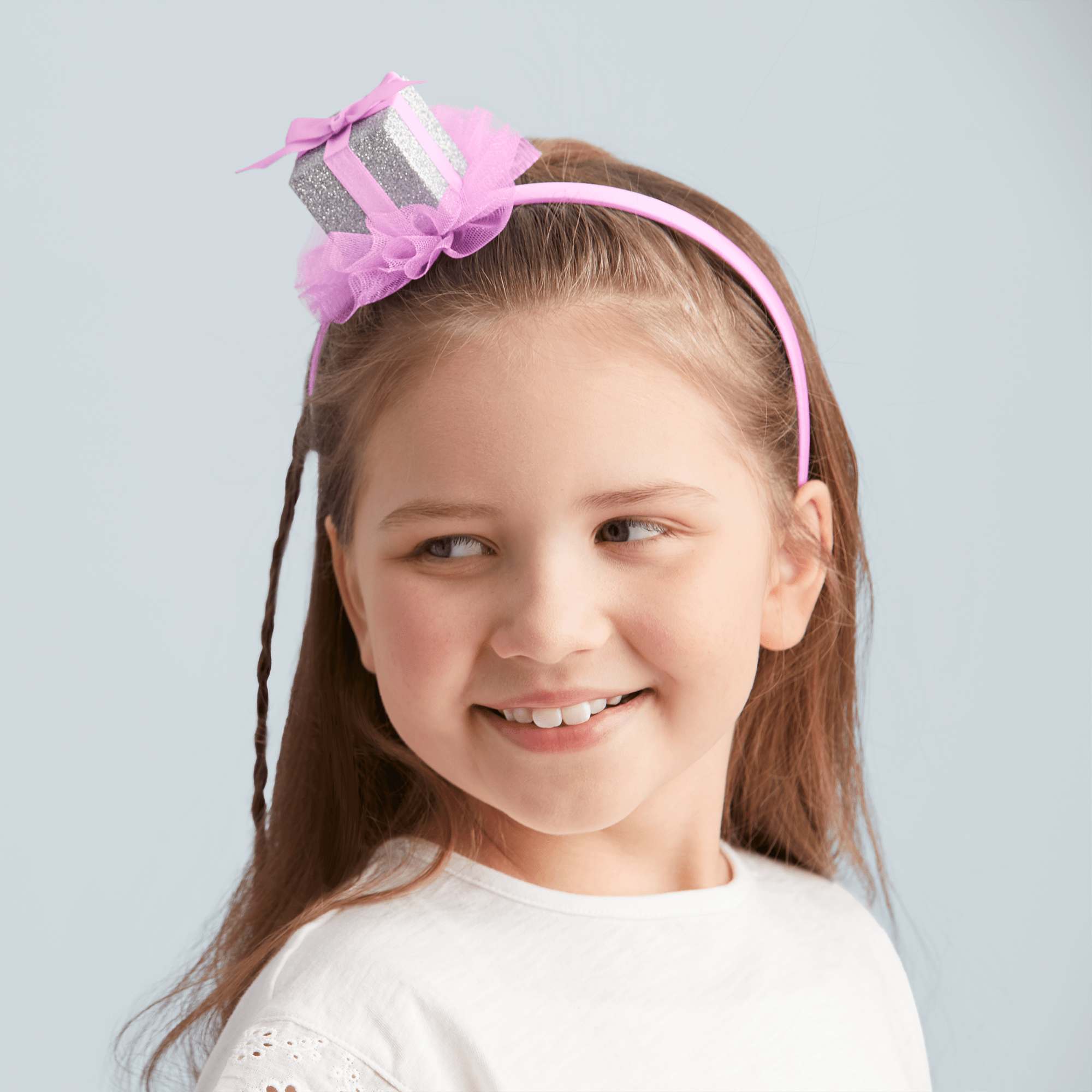 Happy Birthday Present Headband For Girls - Image 2
