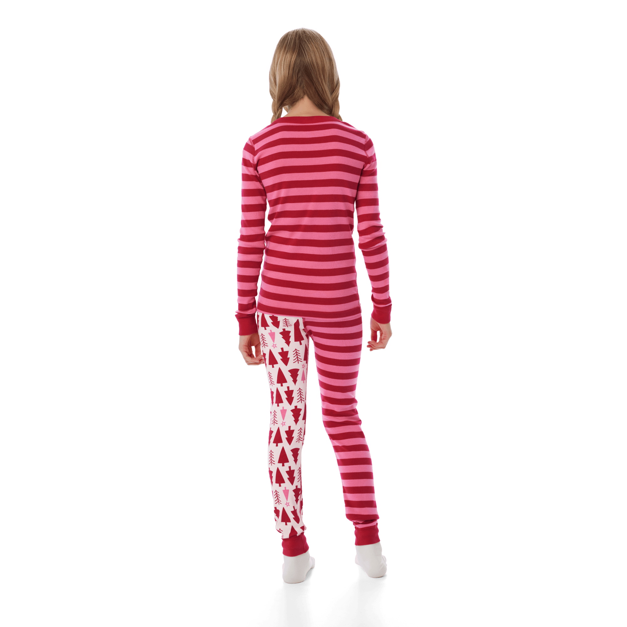 American Girl X Hanna Andersson Holiday Treetops Pajamas For Girls & 18-Inch Dolls - Image 4