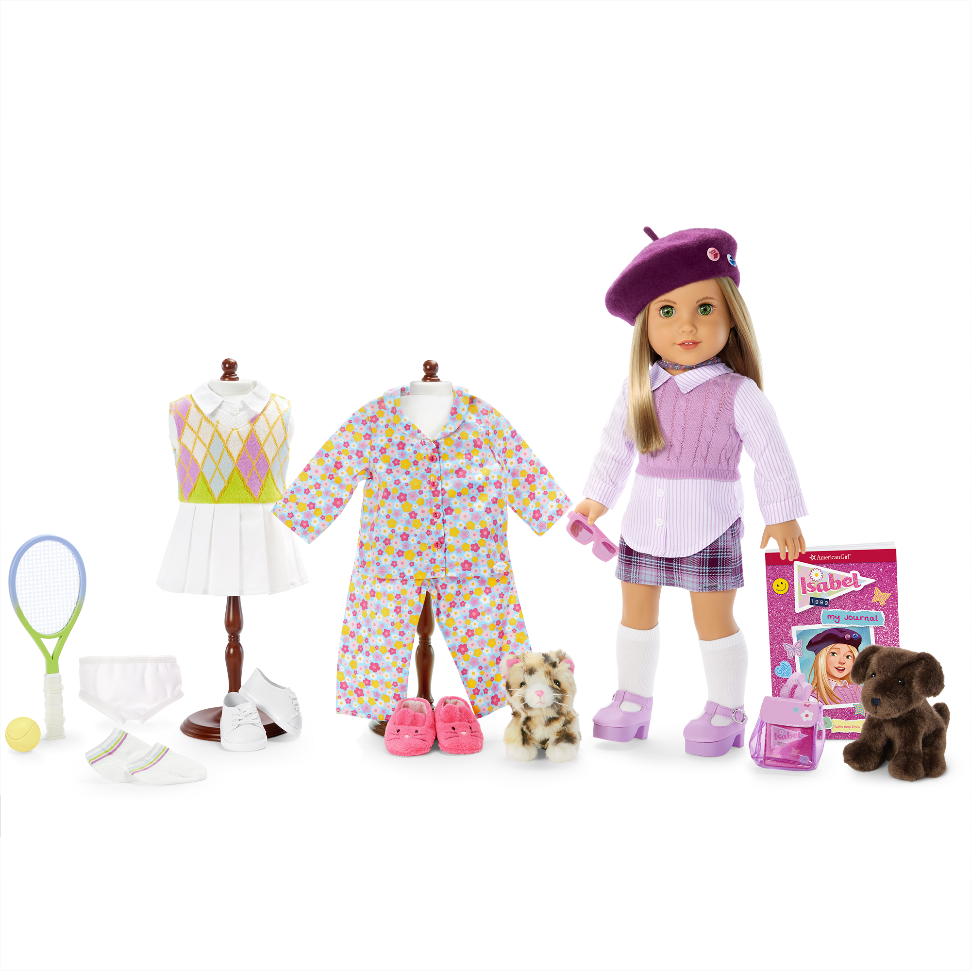 90S Twins Isabel's Tennis Gift Set (Historical Characters)