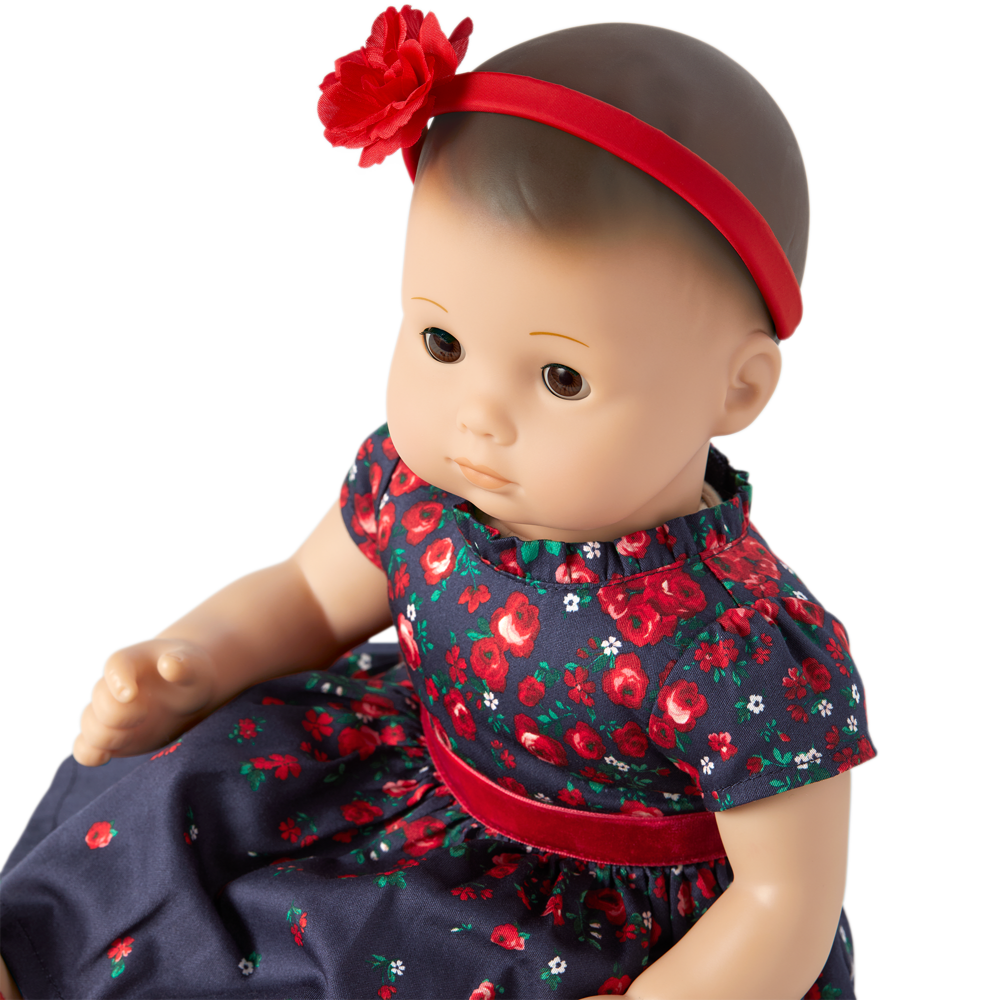 American Girl X Janie And Jack Wrapped In Roses Party Dress For Bitty Baby Dolls - Image 3