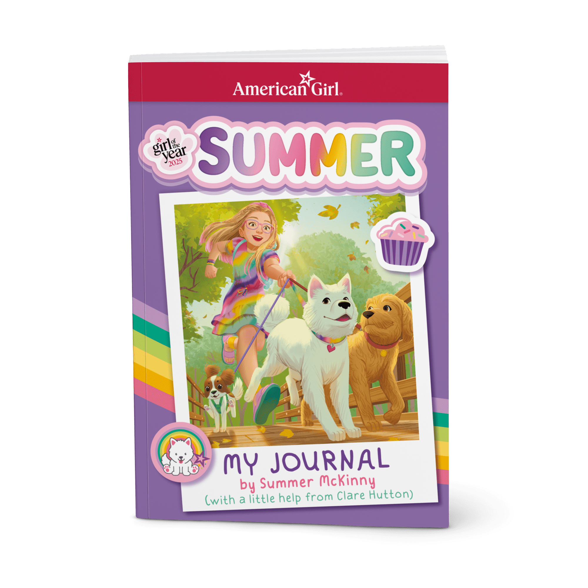 Summer's Rainbow Swirl Dress For Girls & 18-Inch Dolls + Summer Doll (Girl Of The Year 2025) - Image 7