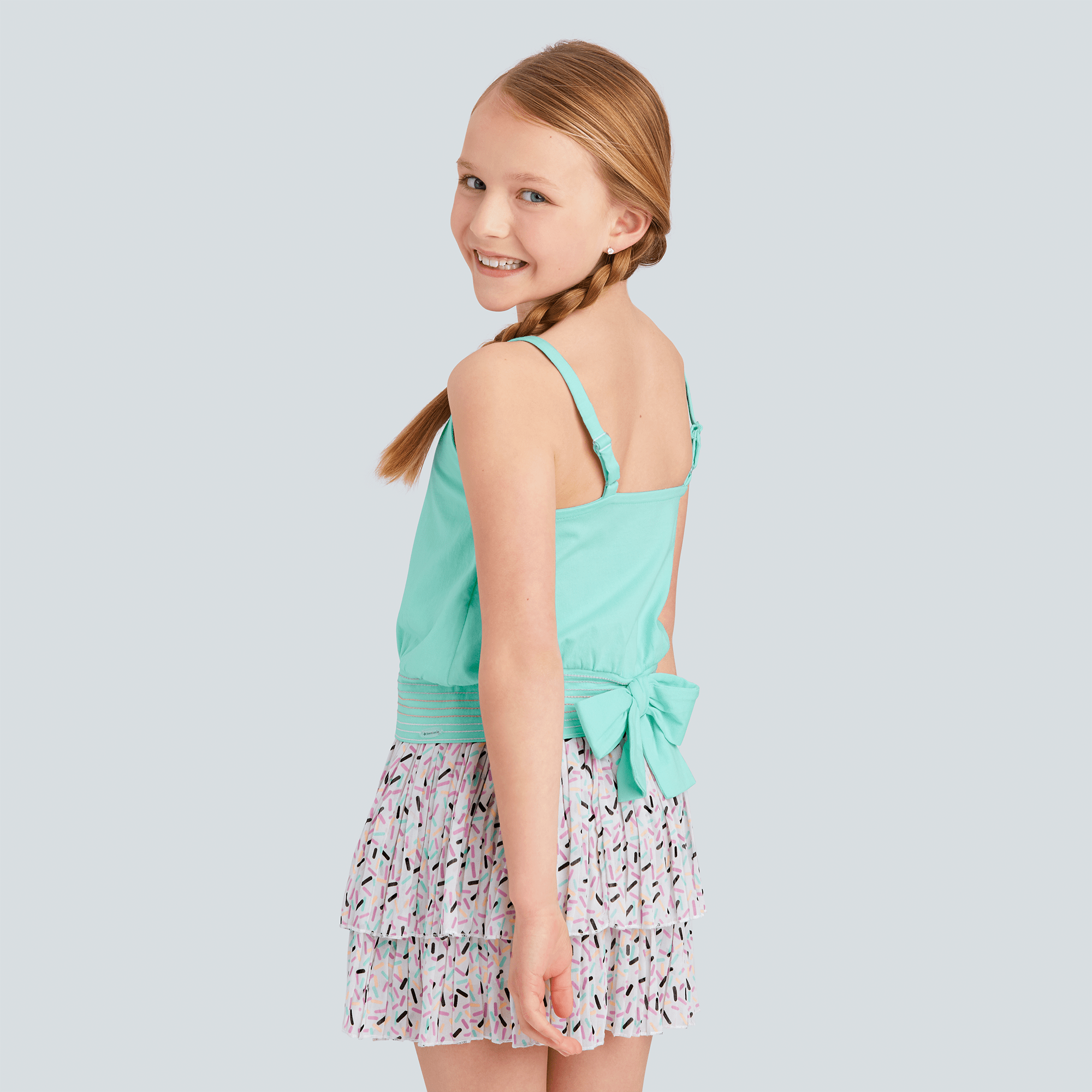 Minty Sweet Tank Top For Girls - Image 6