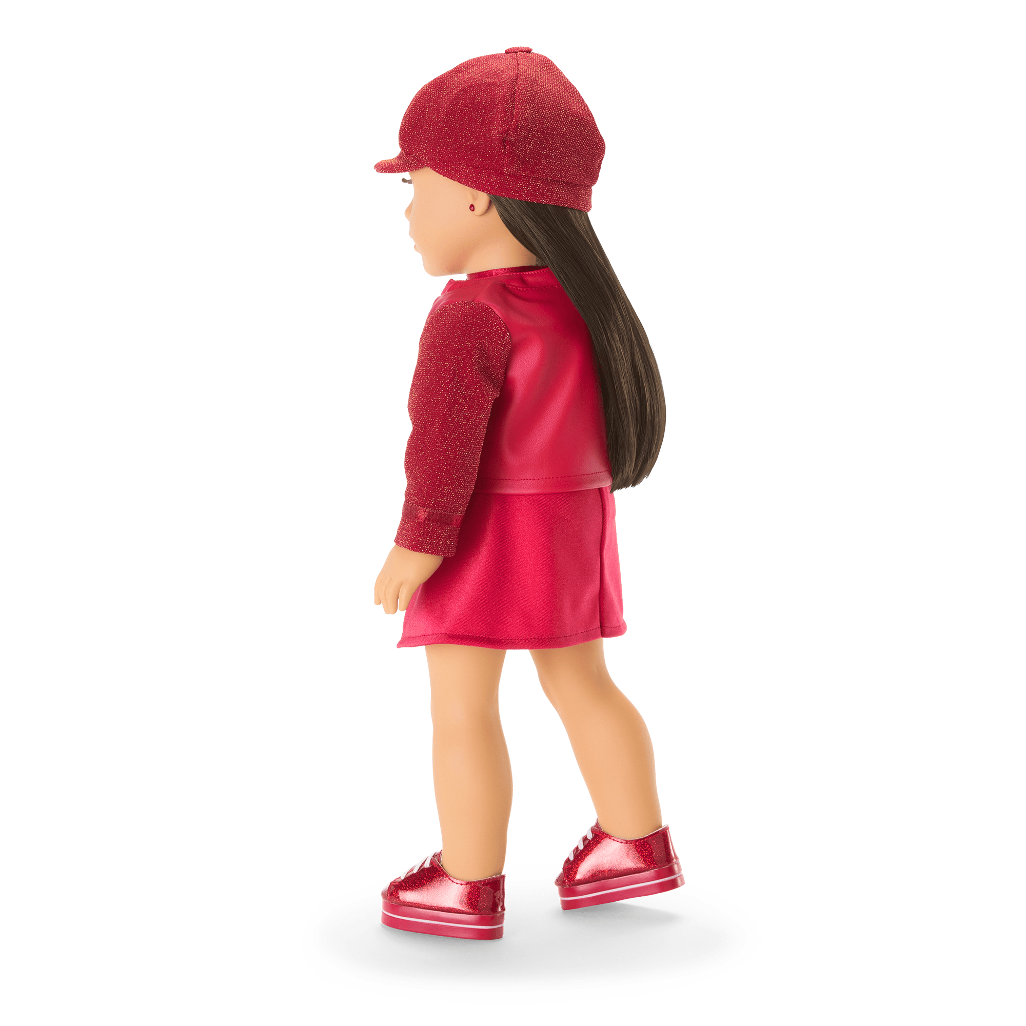January Gorgeous Garnet Outfit For 18-Inch Dolls - Image 3