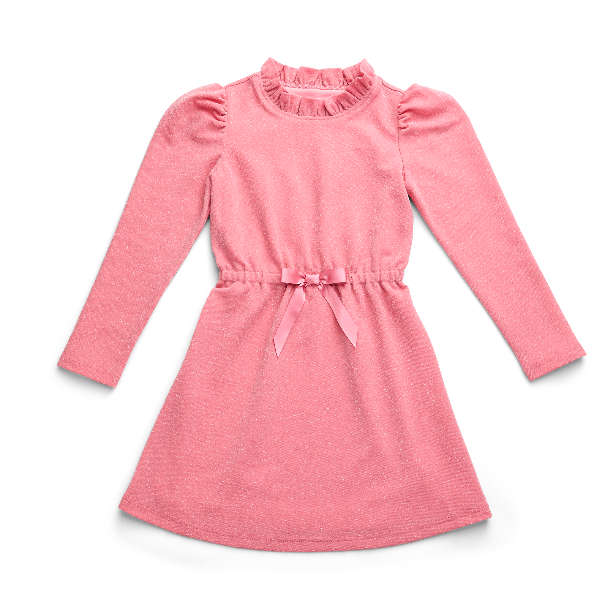 American Girl X Something Navy Rosy Radiance Puff-Sleeve Dress For Girls - Image 6
