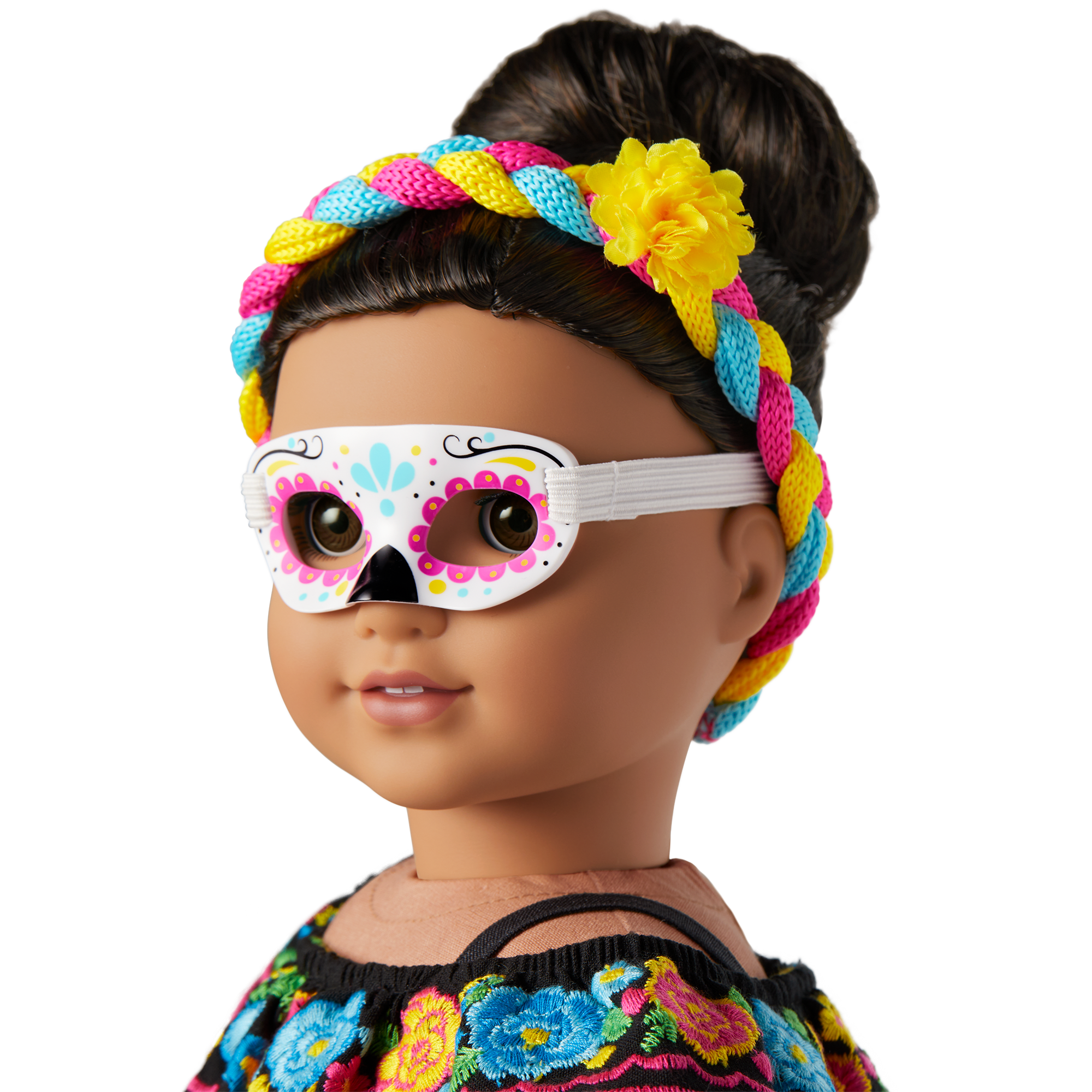 DíA De Muertos Celebration Outfit For 18-Inch Dolls - Image 4