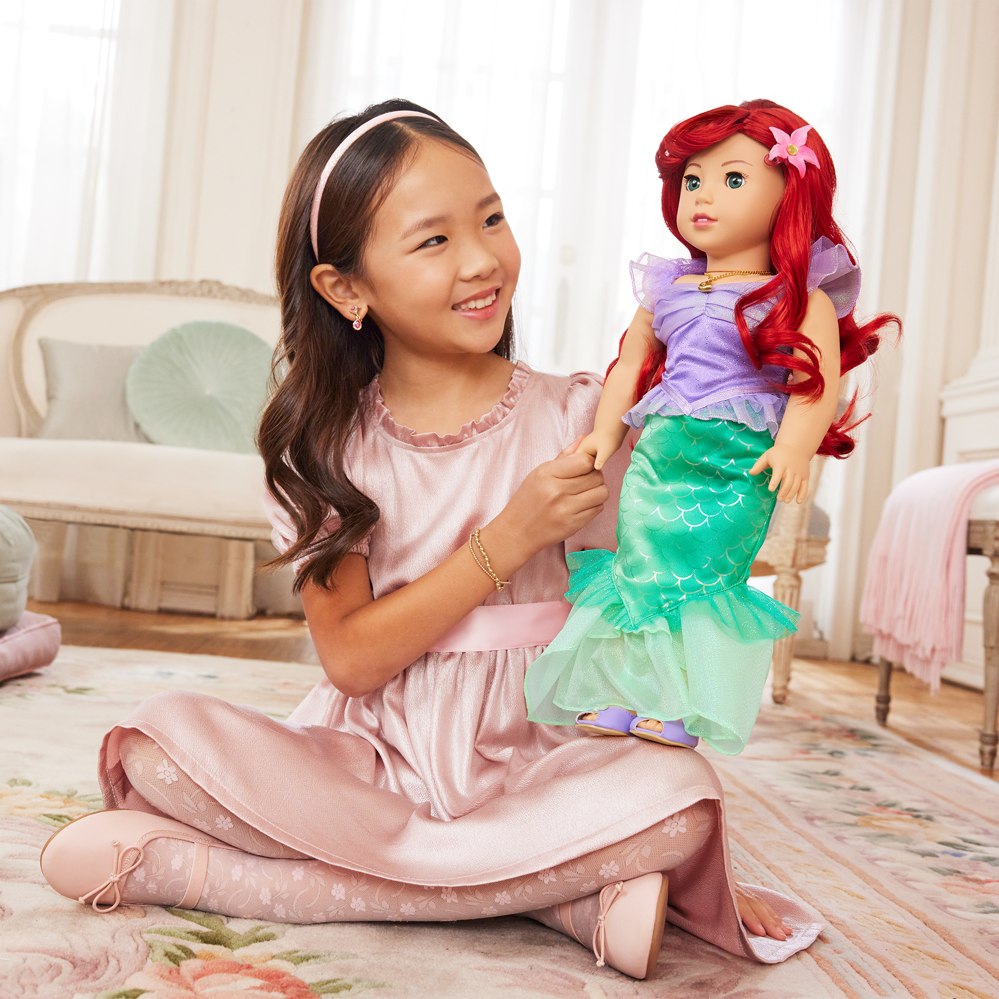 American Girl Disney Princess Ariel 18-Inch Doll - Image 10