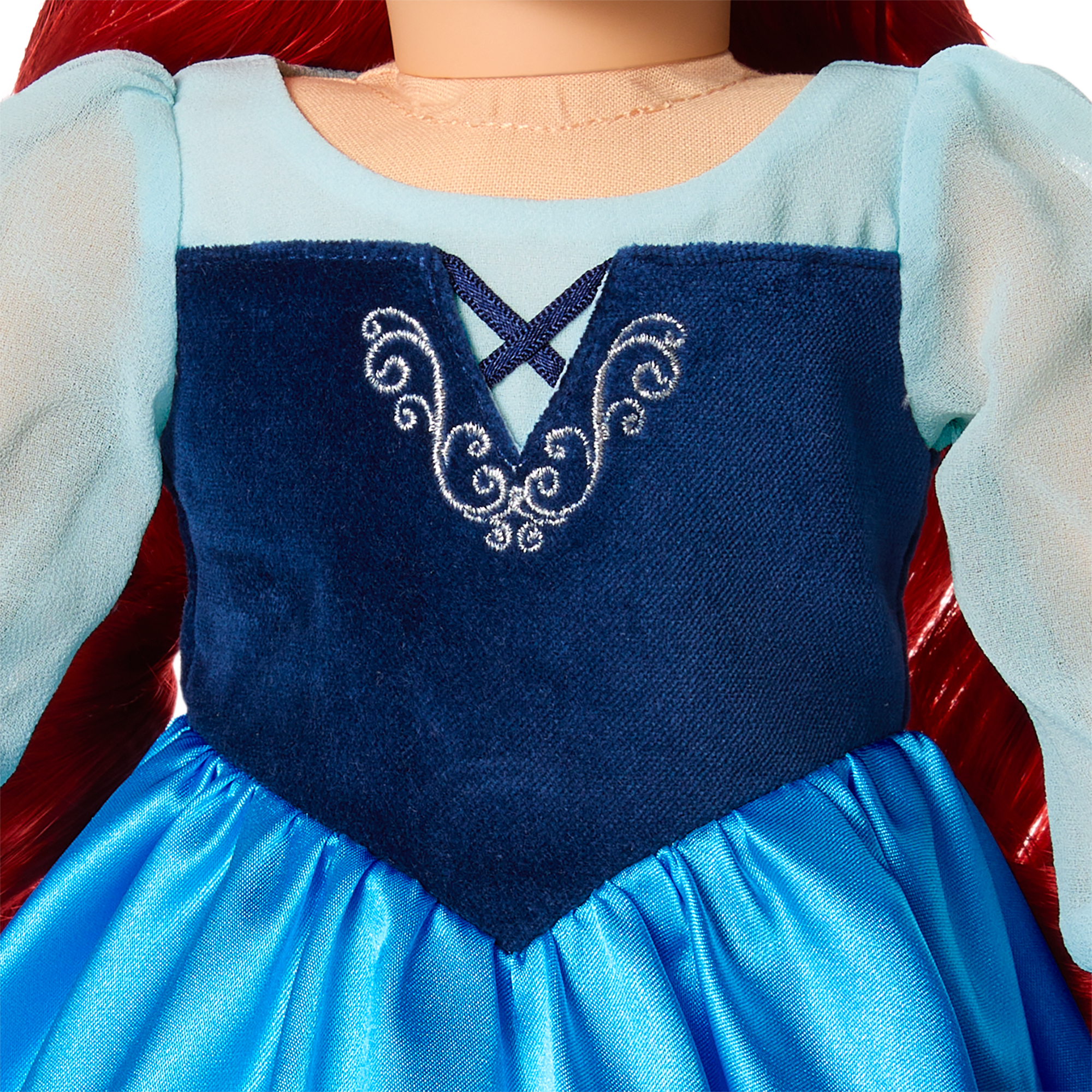 American Girl Disney Princess Ariel Day Dress, Flounder & Accessories For 18-Inch Dolls - Image 5