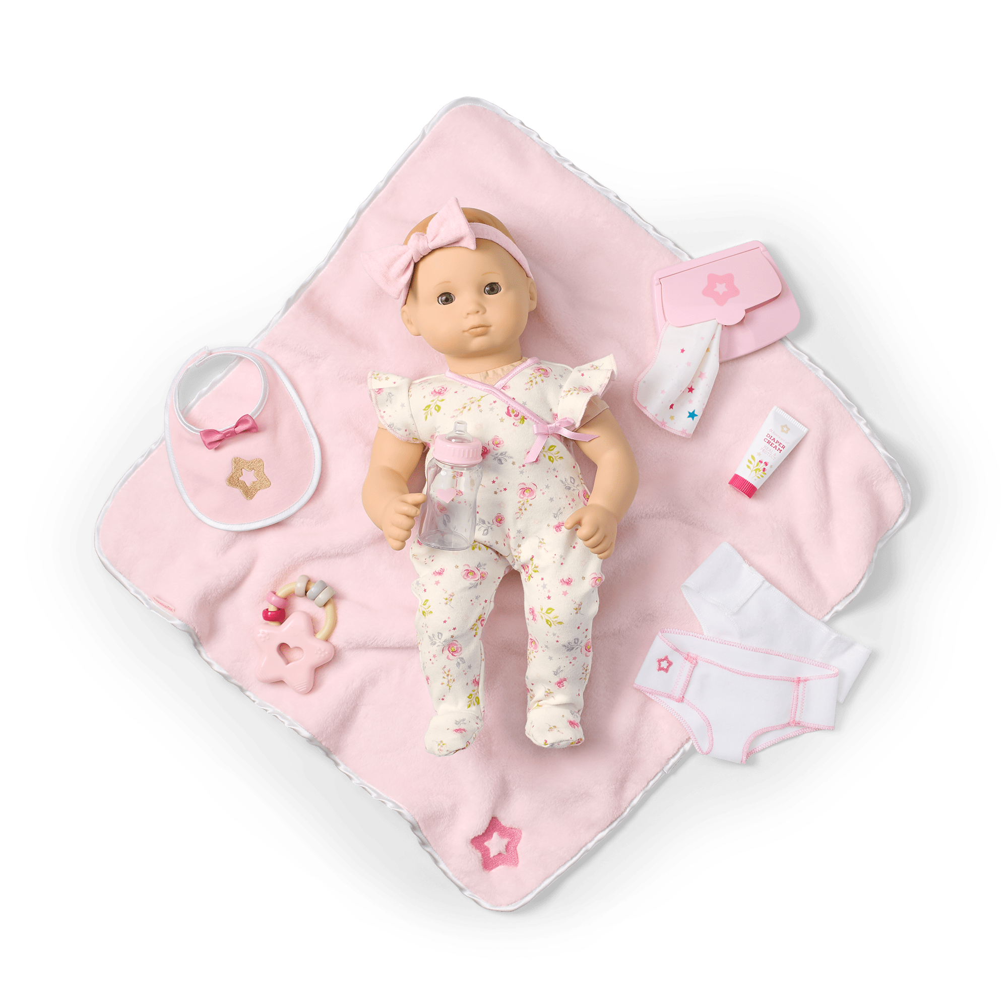 Bitty Baby Doll #6 With Red Hair Care & Play Set - Image 2