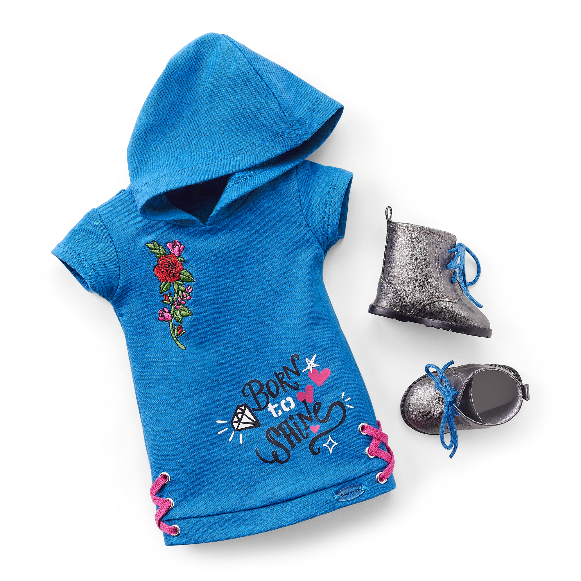 Truly Me 18-Inch Doll #90 With Long Blue Hair - Image 3