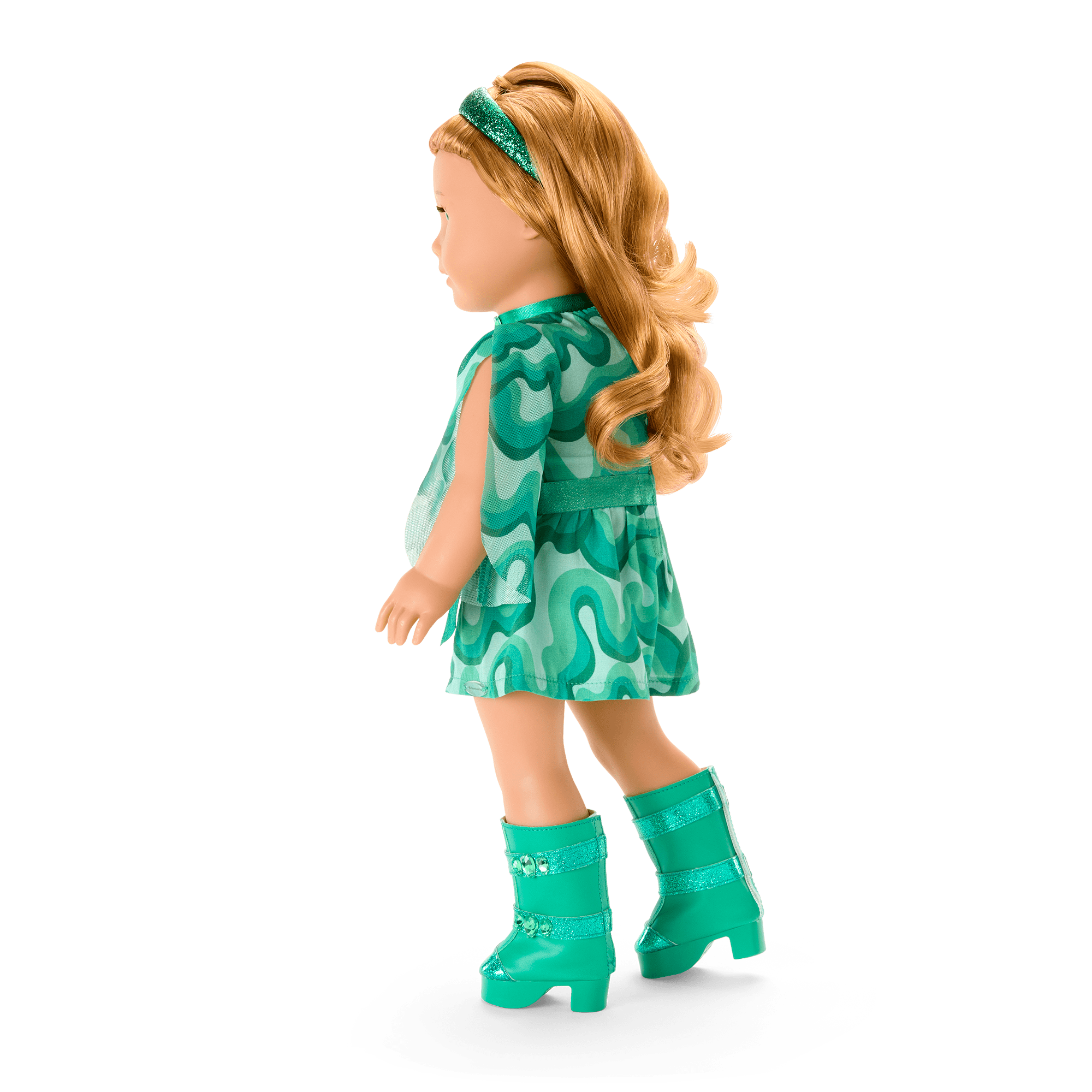 May Enchanting Emerald Outfit For 18-Inch Dolls - Image 3
