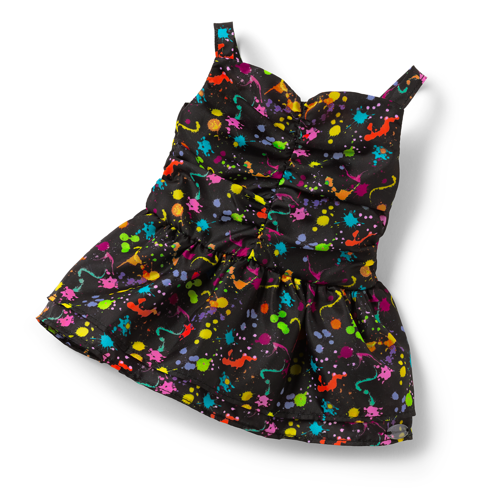 Courtney's Splatter Print Dress For 18-Inch Dolls (Historical Characters)