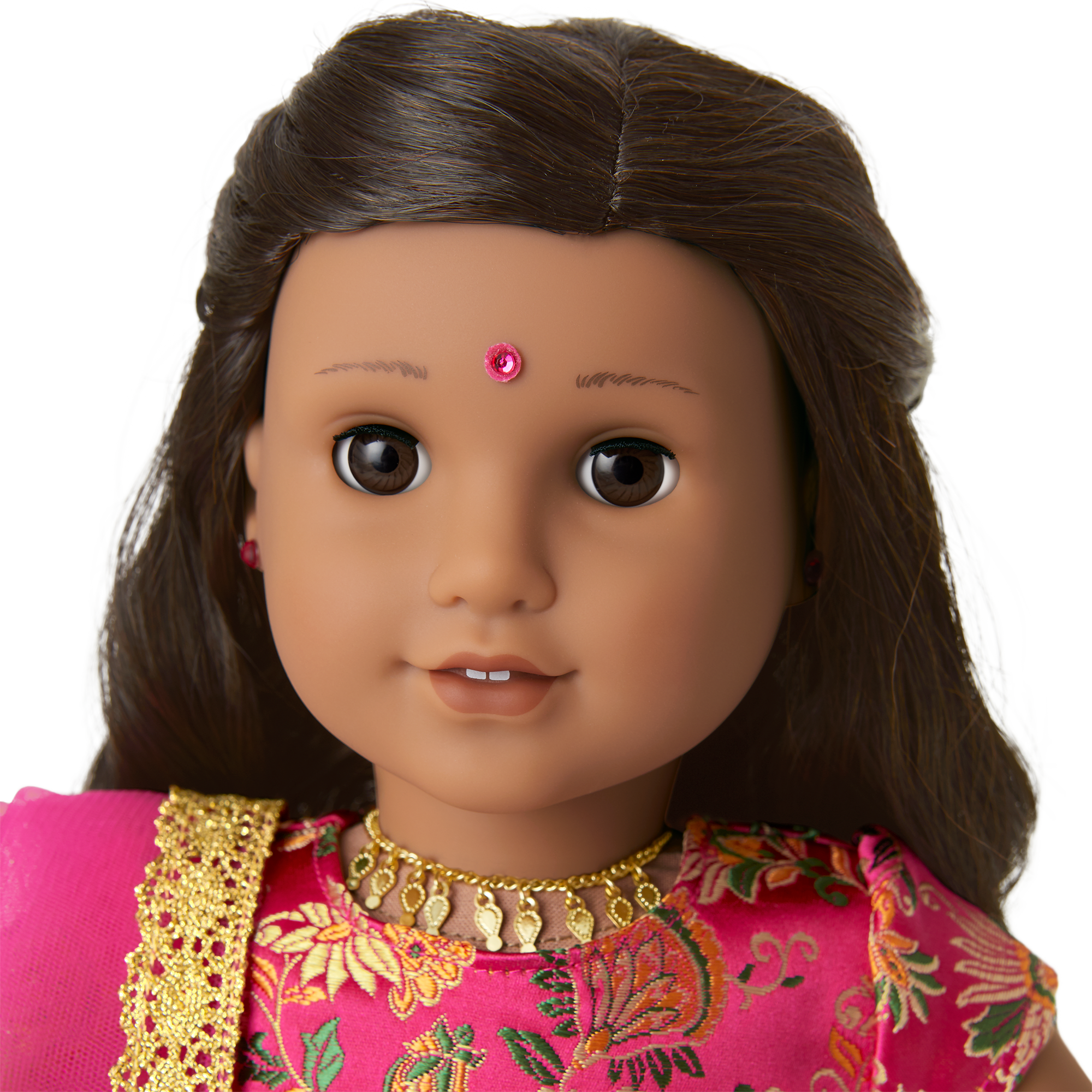 Diwali Celebration Outfit For 18-Inch Dolls - Image 4