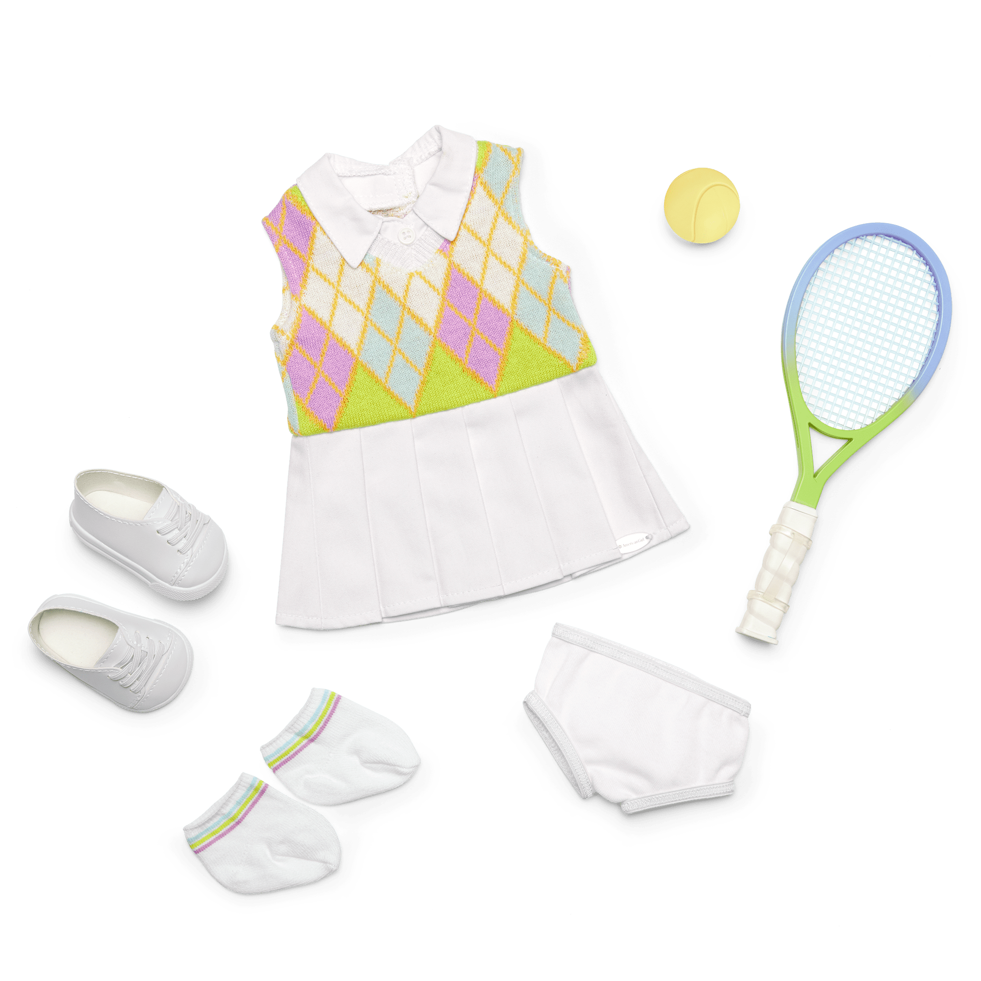 90S Twins Isabel's Tennis Gift Set (Historical Characters) - Image 5